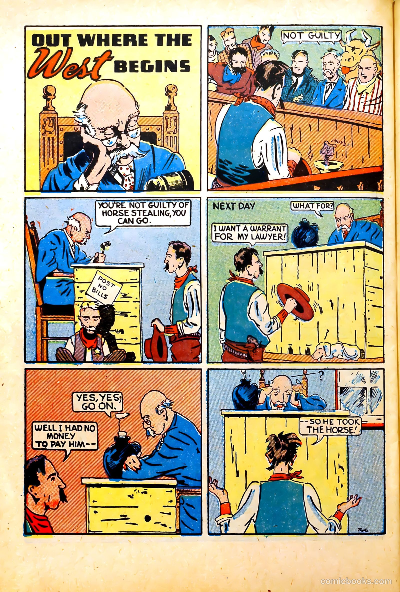 Jest Comics #11 (1945) — page 40 of 55