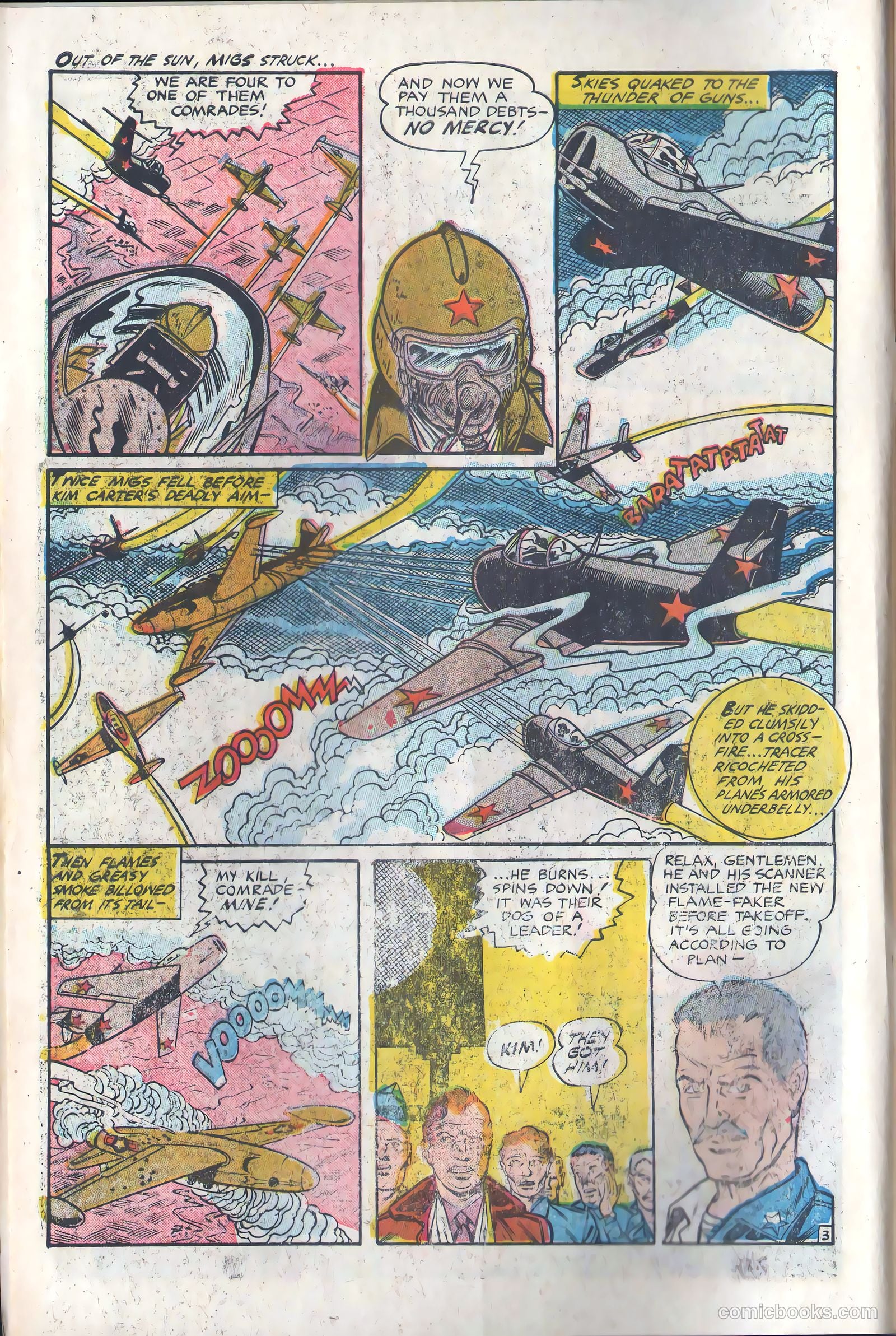 Jet Aces #1 (1952) — page 6 of 36