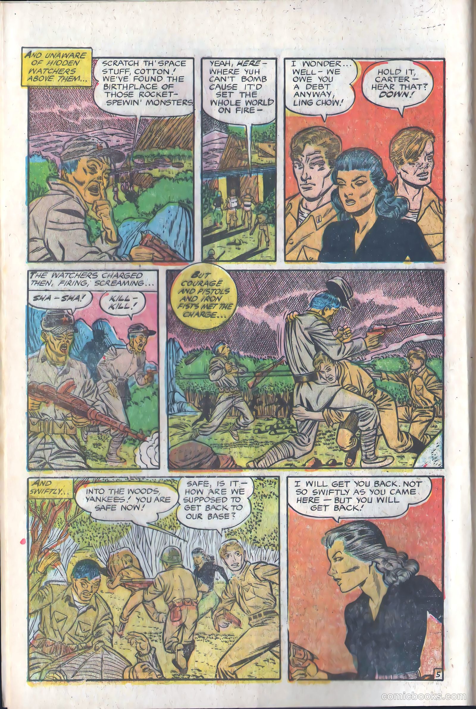 Jet Aces #1 (1952) — page 8 of 36