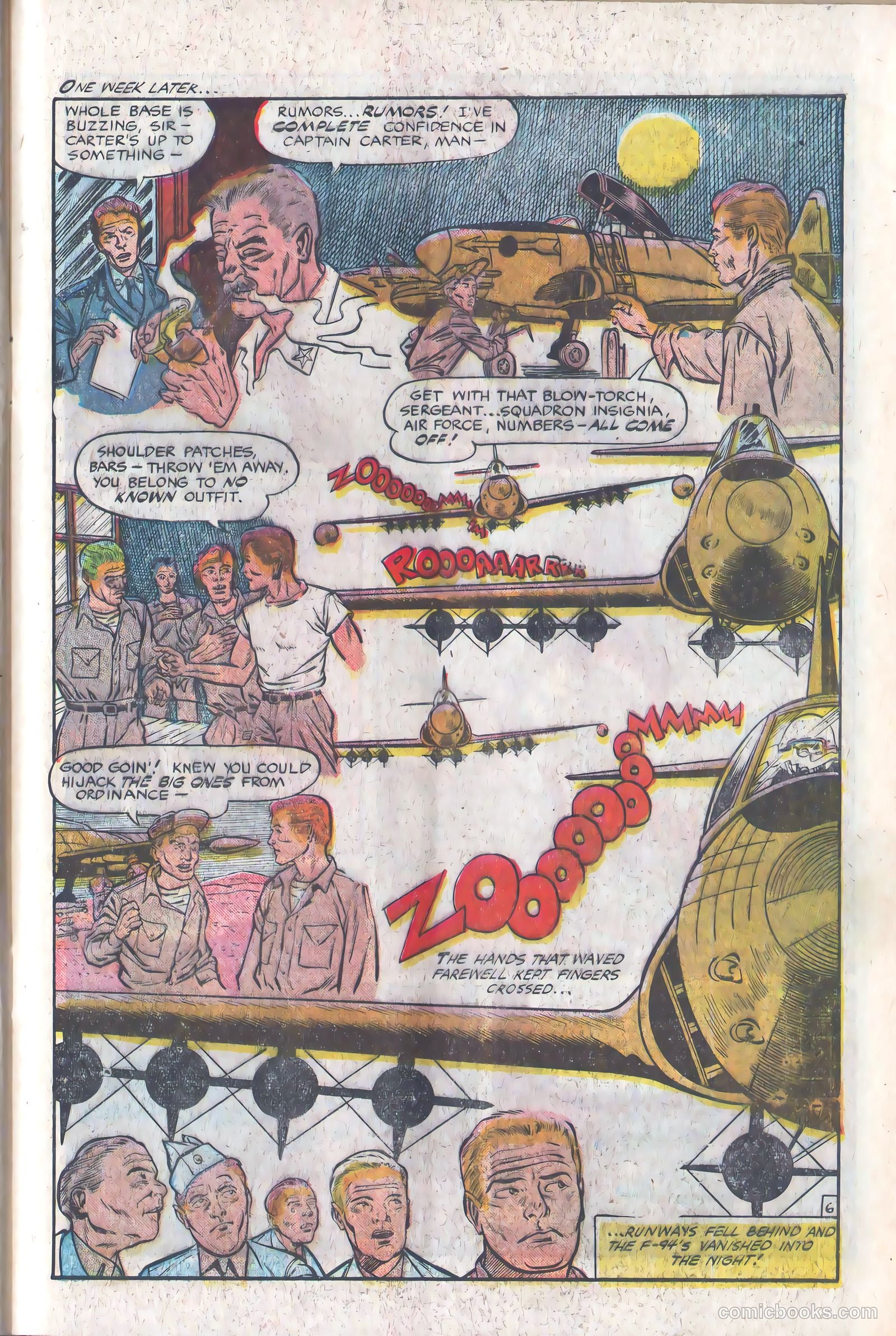 Jet Aces #1 (1952) — page 9 of 36
