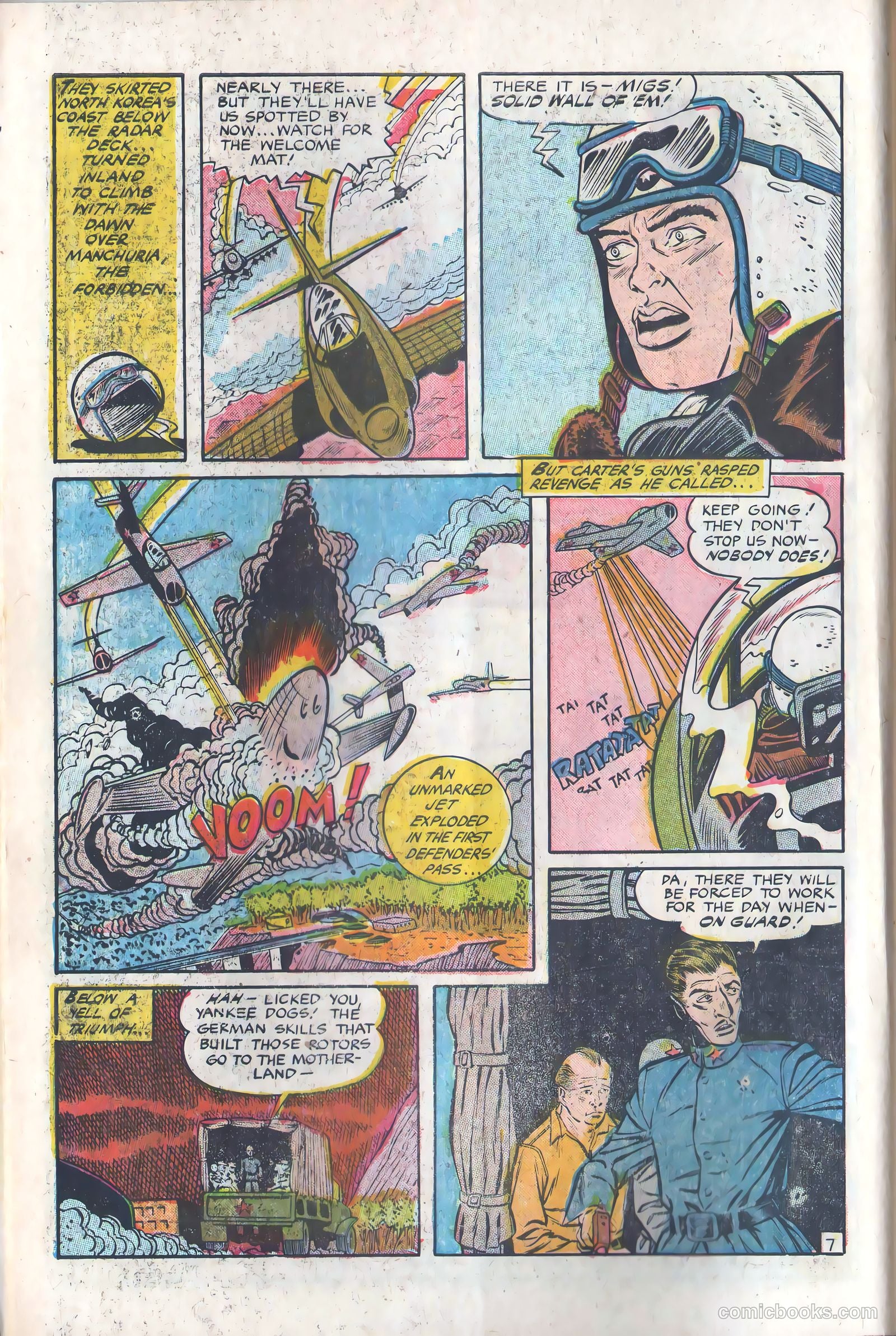 Jet Aces #1 (1952) — page 10 of 36