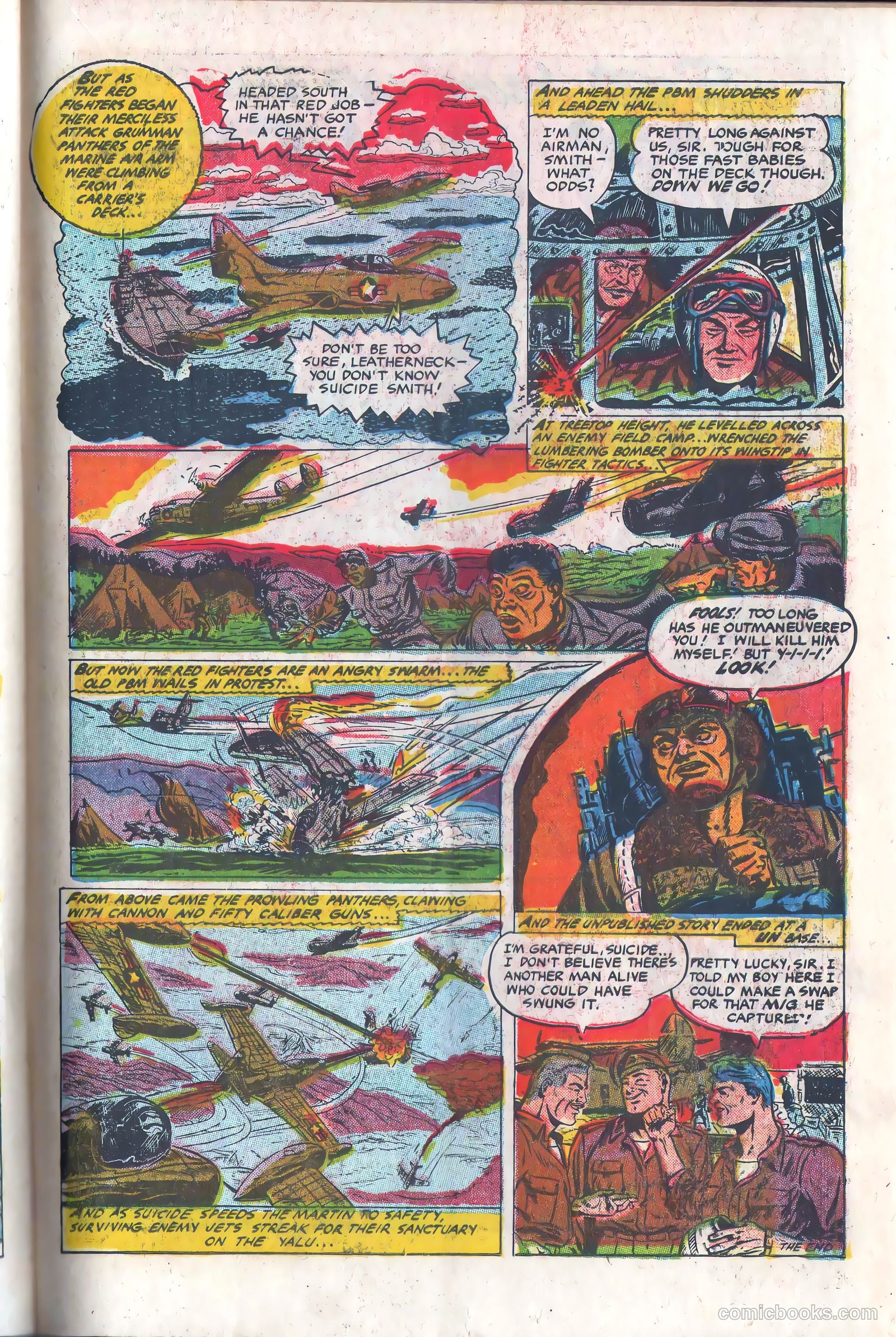 Jet Aces #1 (1952) — page 23 of 36