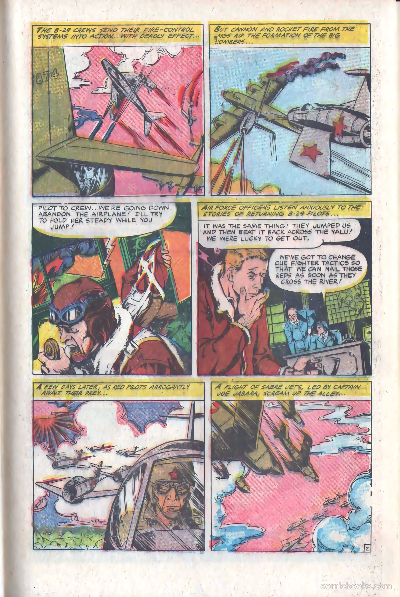 Jet Aces #1 (1952) — page 25 of 36