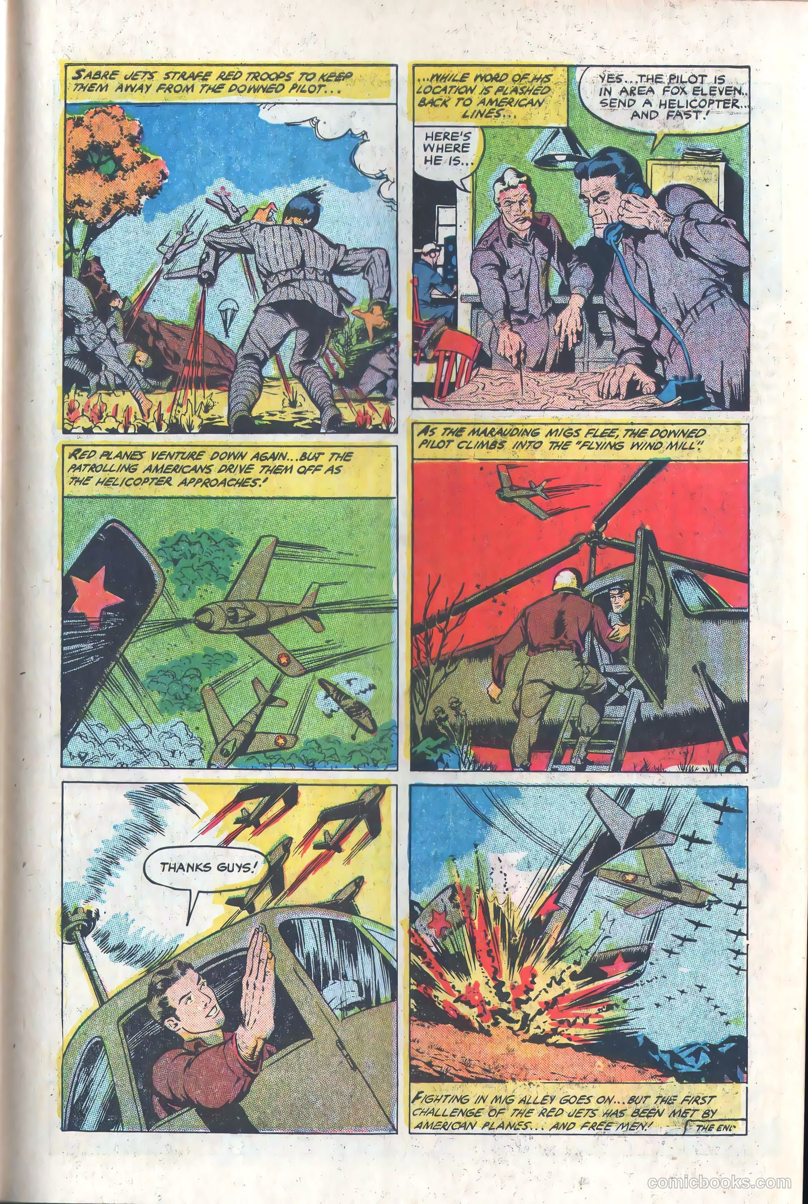 Jet Aces #1 (1952) — page 27 of 36