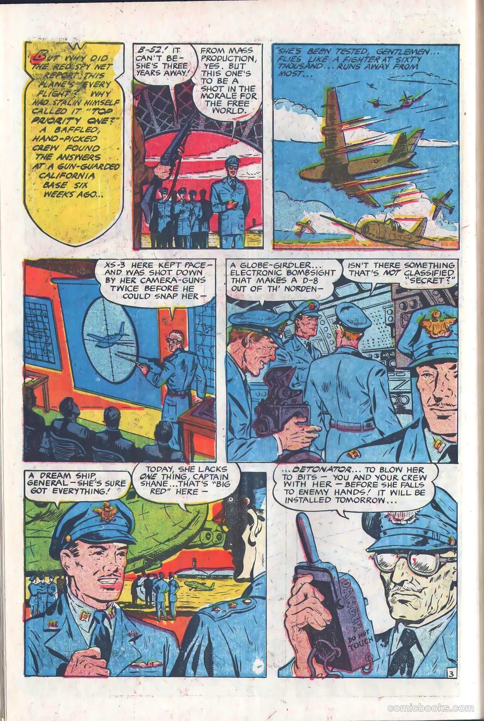 Jet Aces #1 (1952) — page 30 of 36