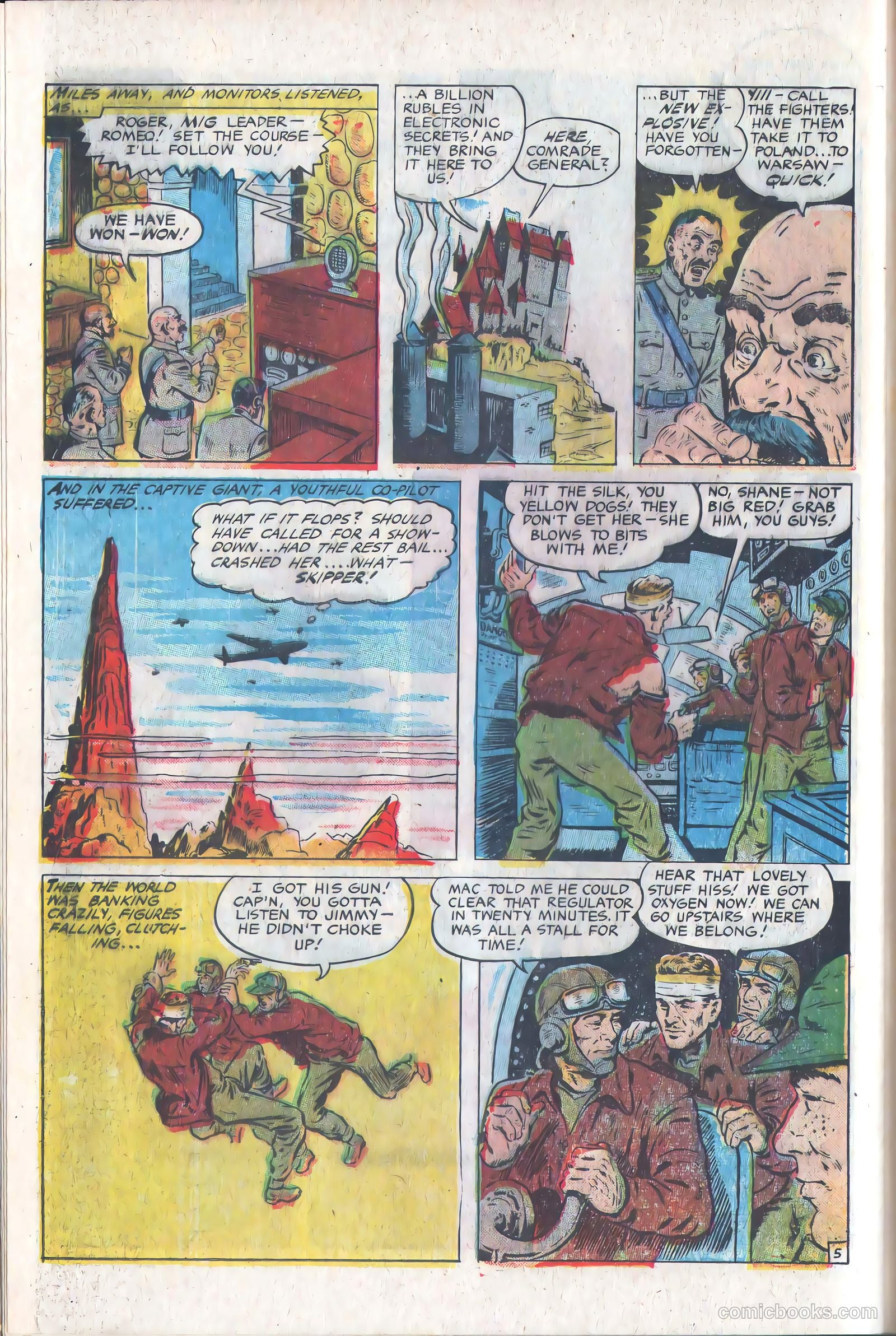 Jet Aces #1 (1952) — page 32 of 36