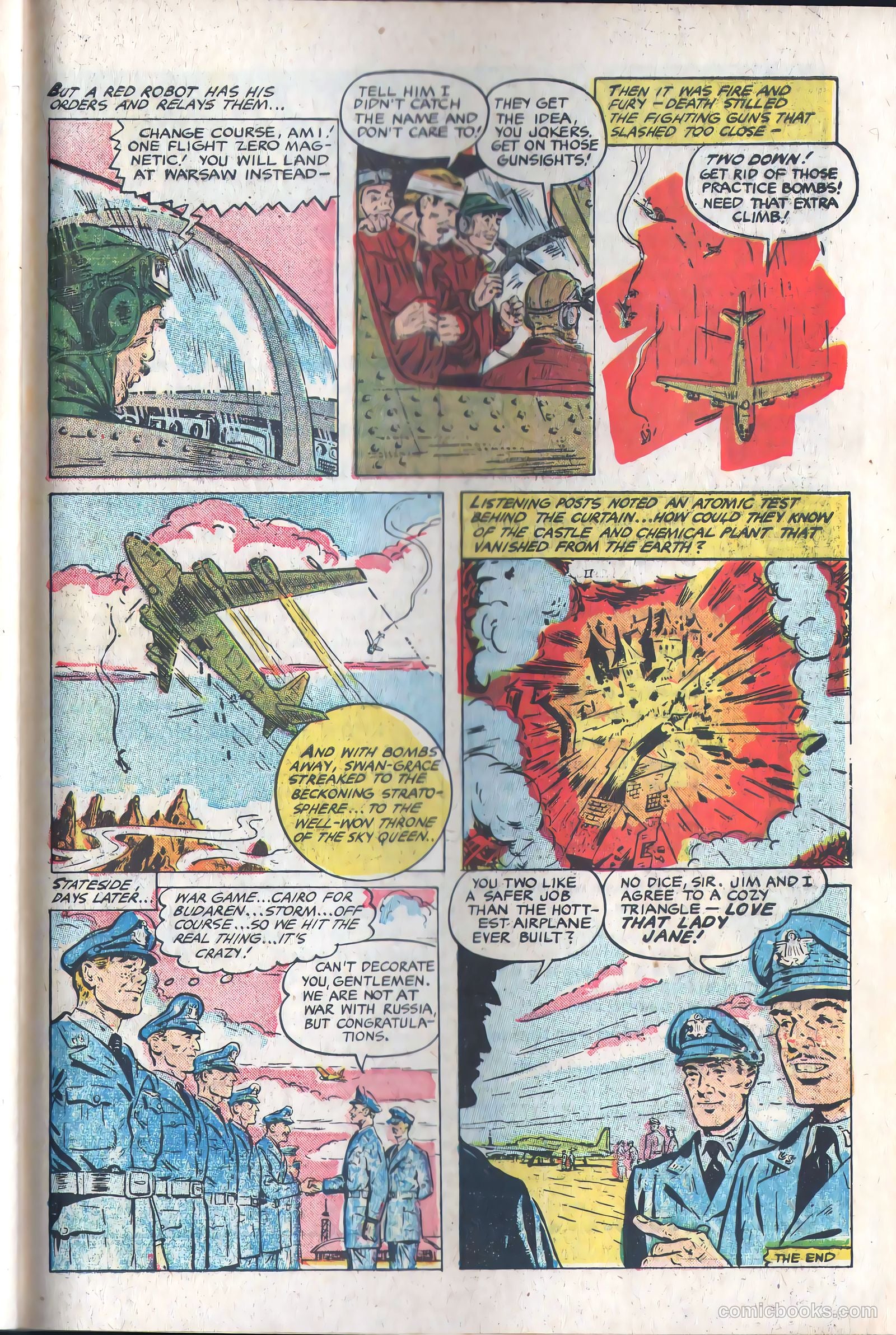 Jet Aces #1 (1952) — page 33 of 36