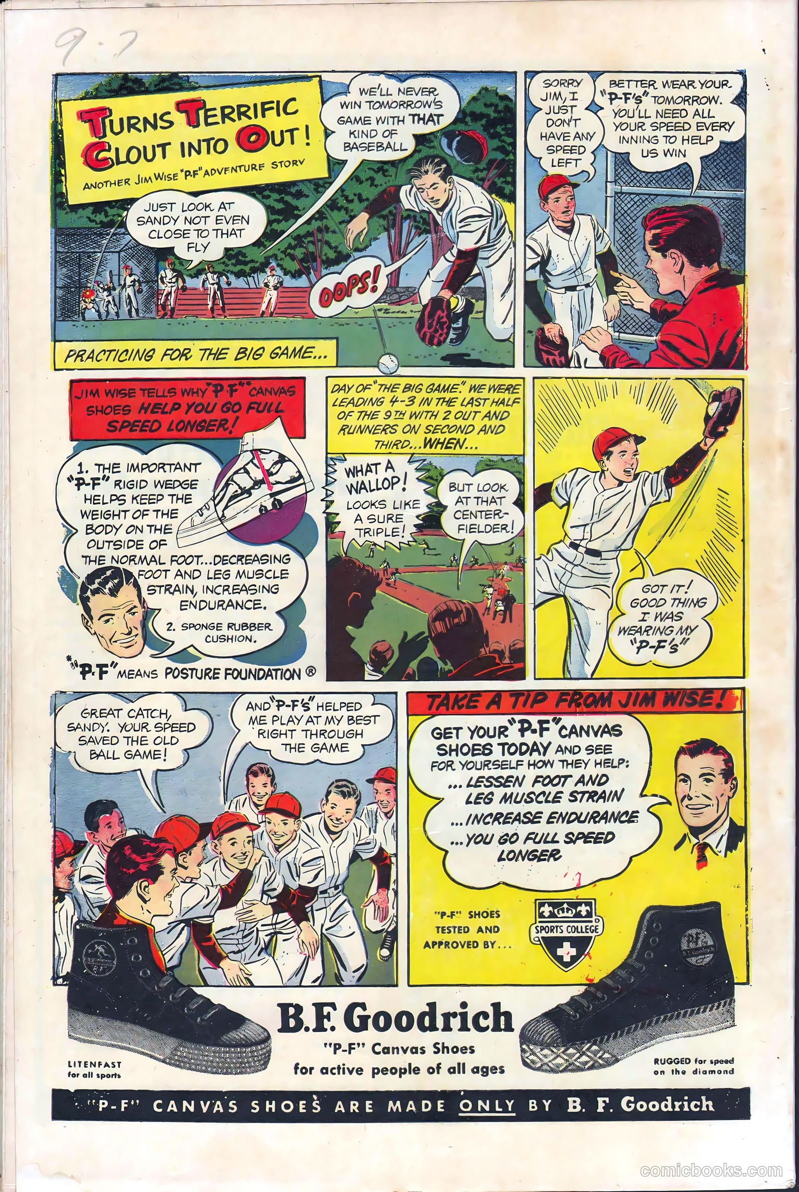 Jet Aces #1 (1952) — page 36 of 36