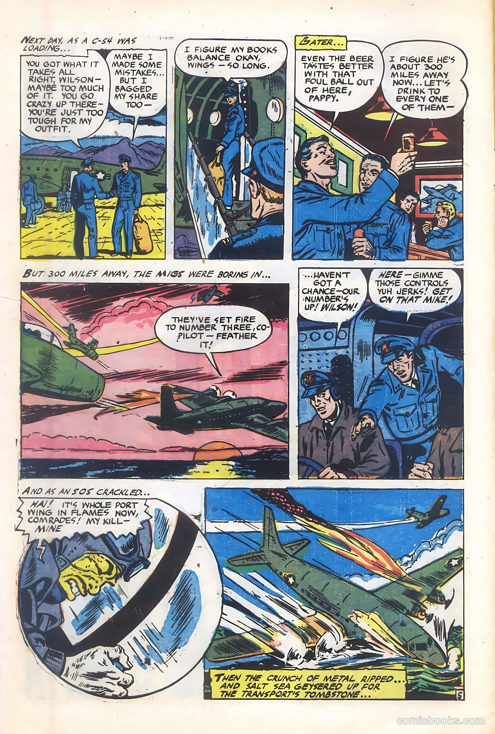 Jet Aces #2 (1952) — page 8 of 36