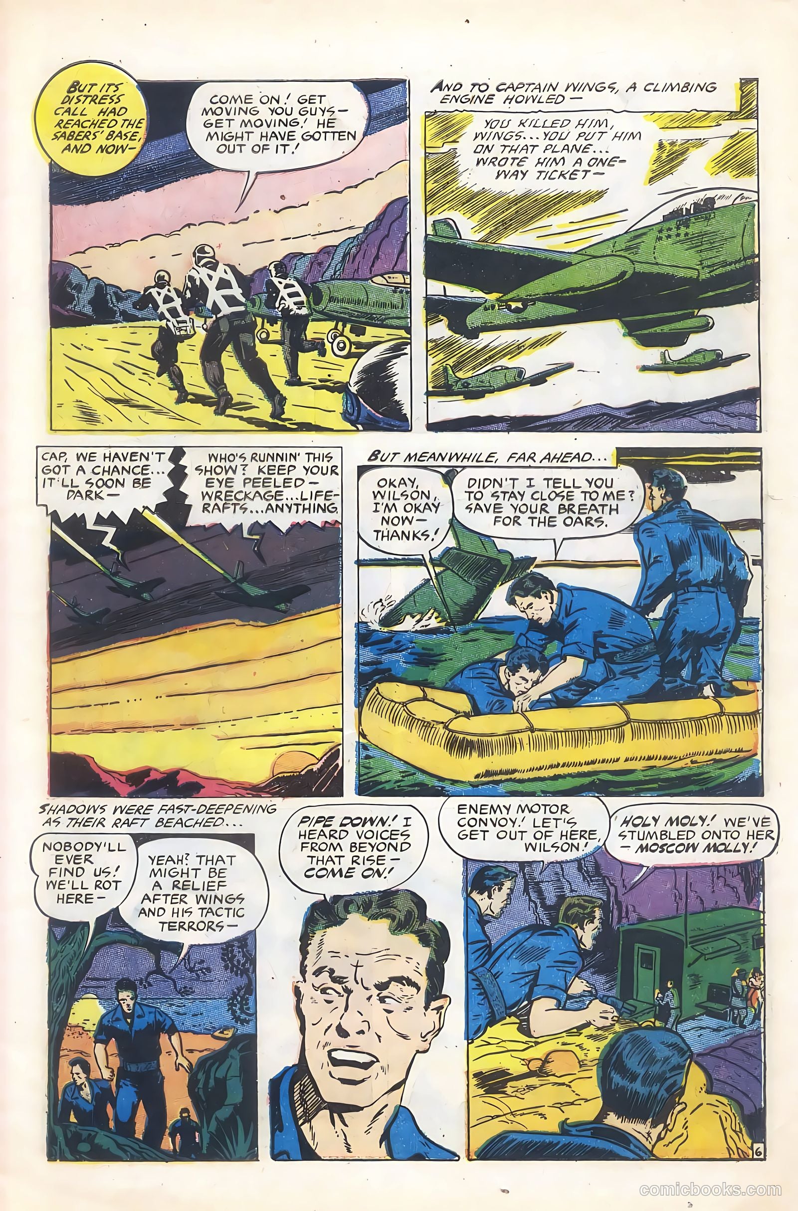 Jet Aces #2 (1952) — page 9 of 36