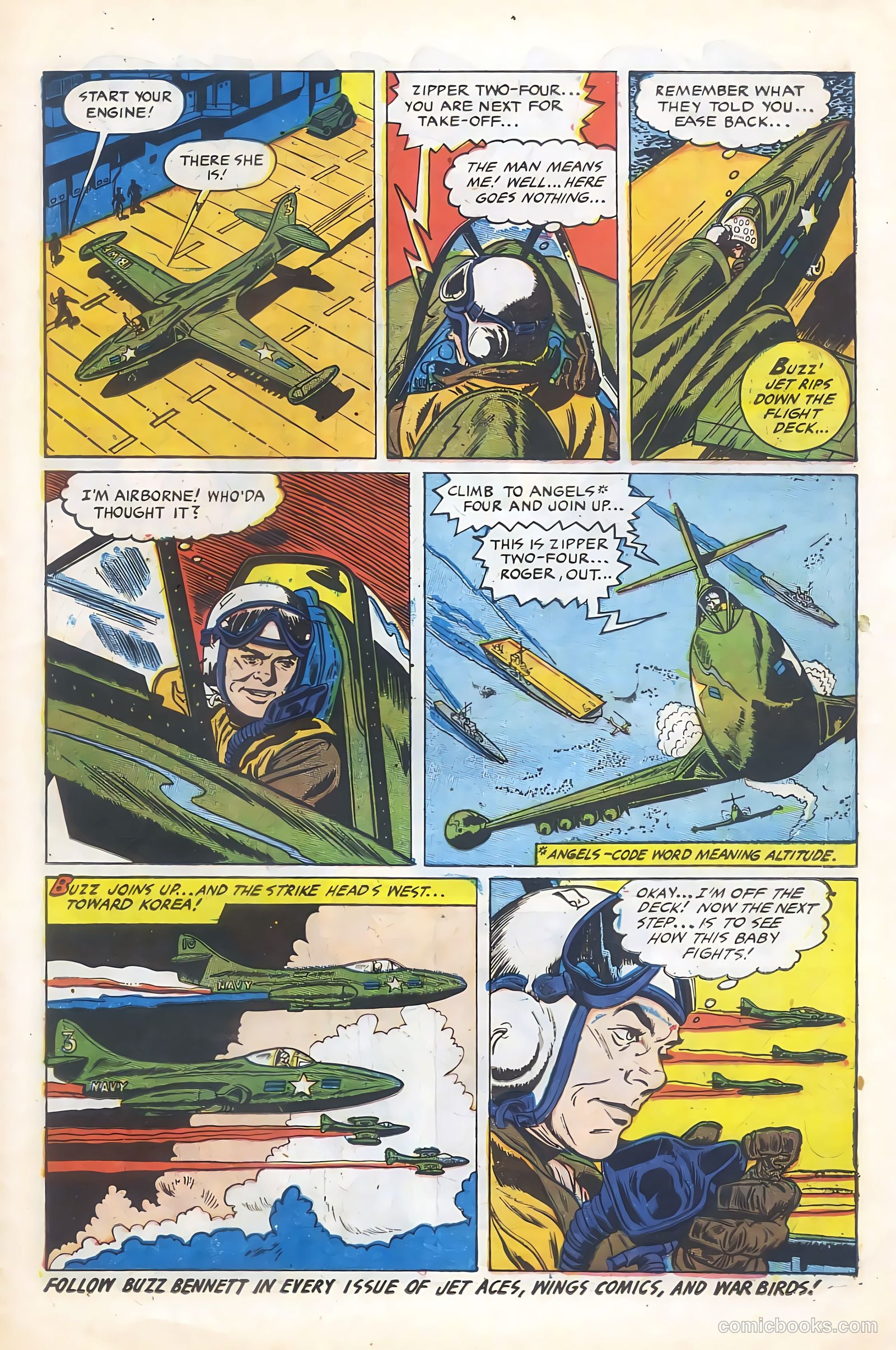 Jet Aces #2 (1952) — page 23 of 36