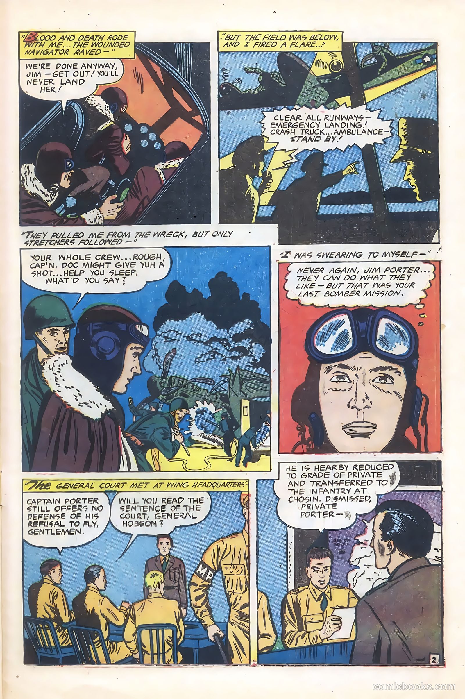 Jet Aces #2 (1952) — page 25 of 36