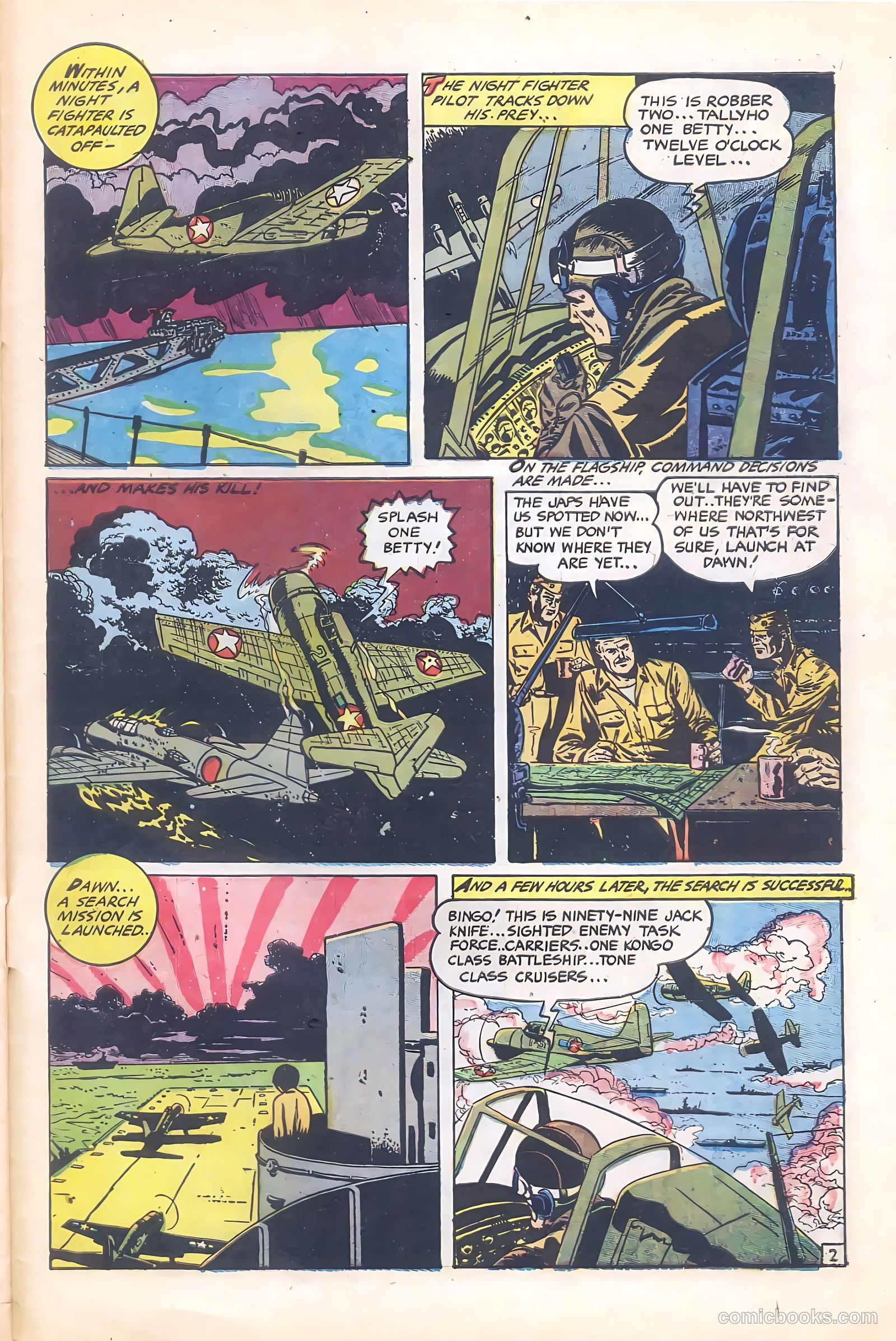 Jet Aces #2 (1952) — page 31 of 36
