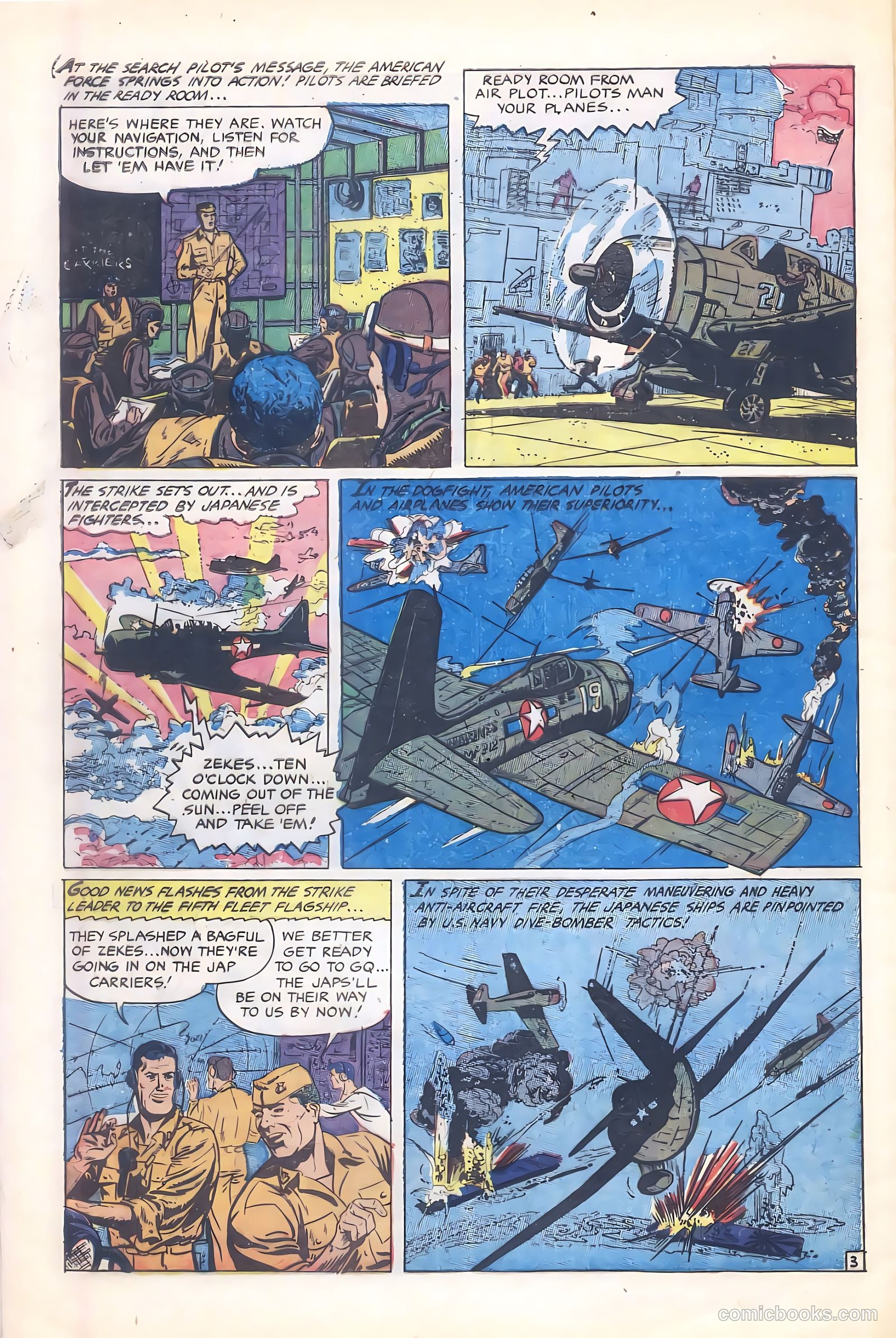 Jet Aces #2 (1952) — page 32 of 36
