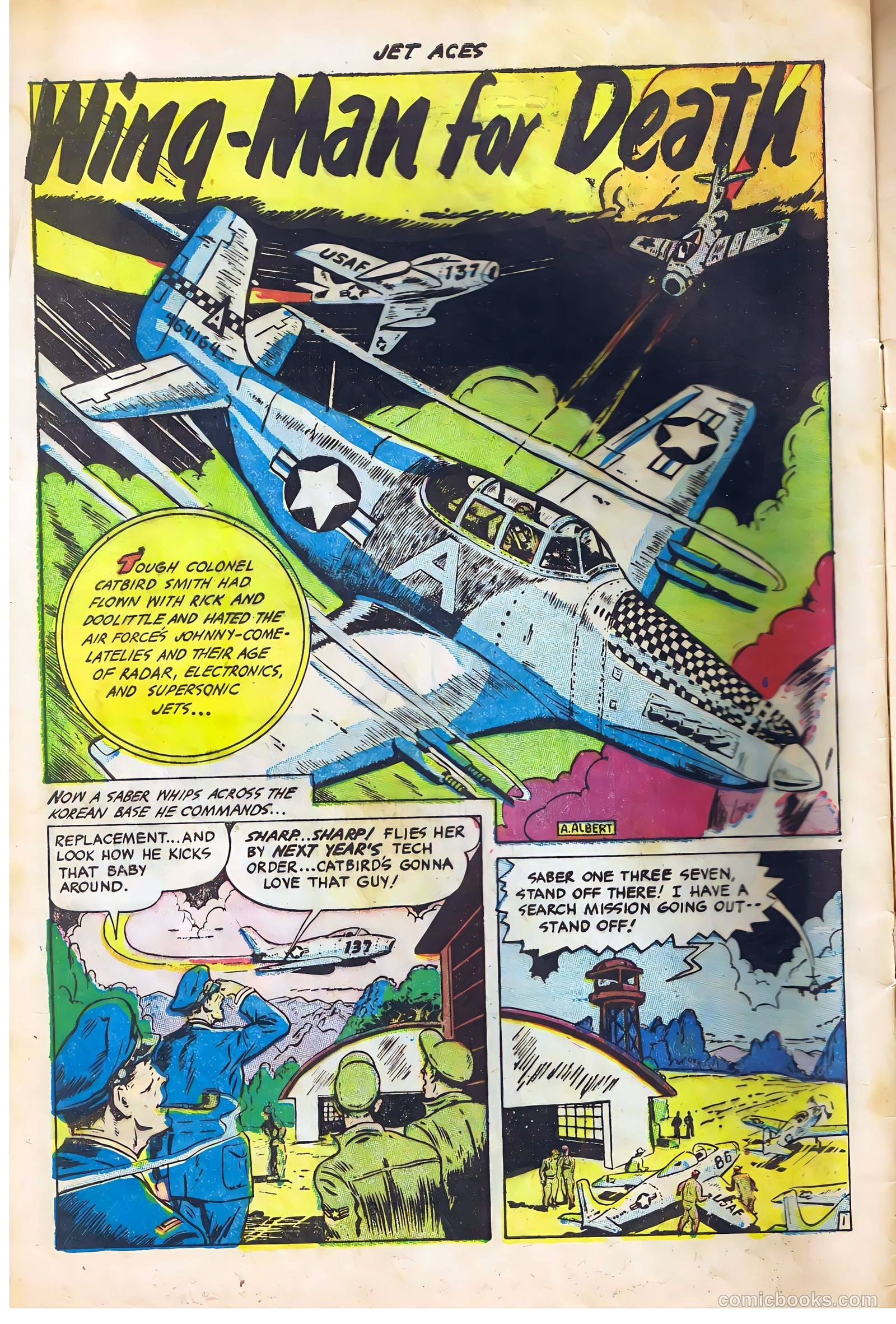 Jet Aces #3 (1952) — page 4 of 36