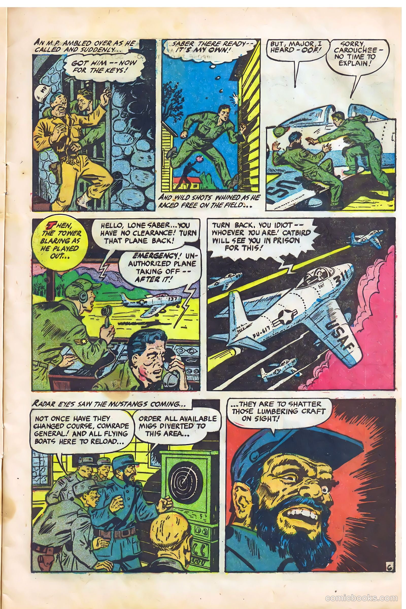 Jet Aces #3 (1952) — page 9 of 36
