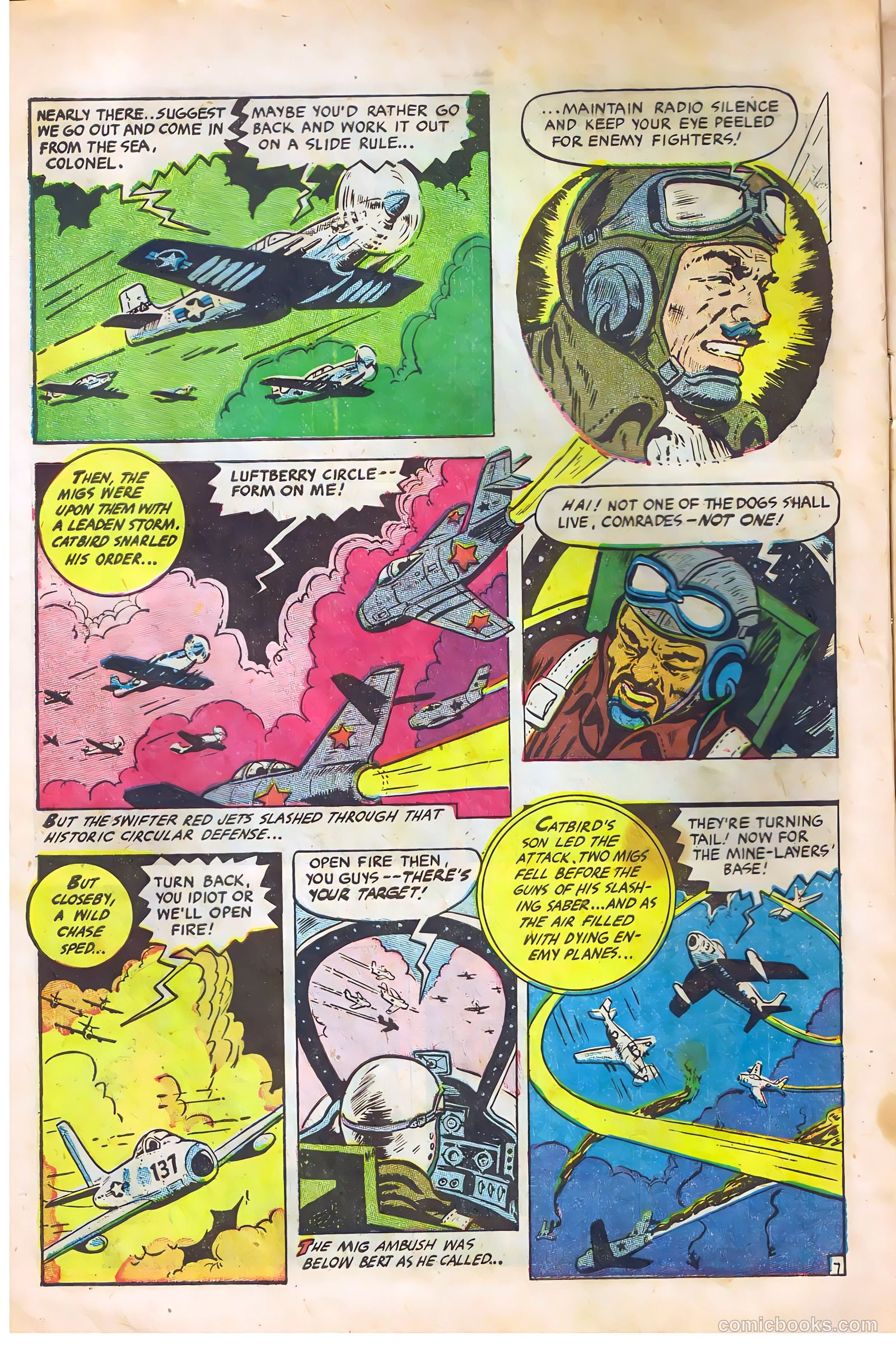 Jet Aces #3 (1952) — page 10 of 36