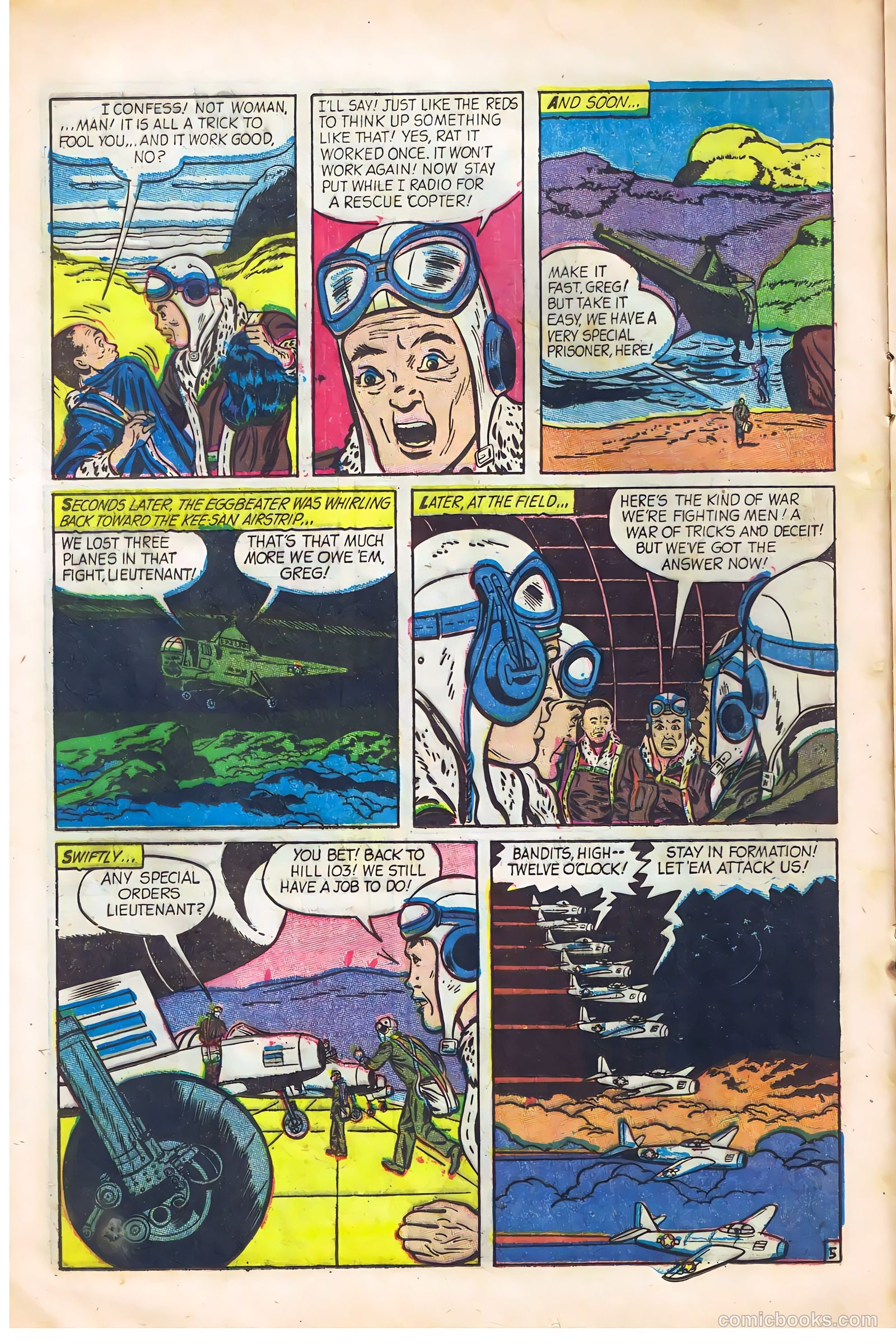 Jet Aces #3 (1952) — page 16 of 36