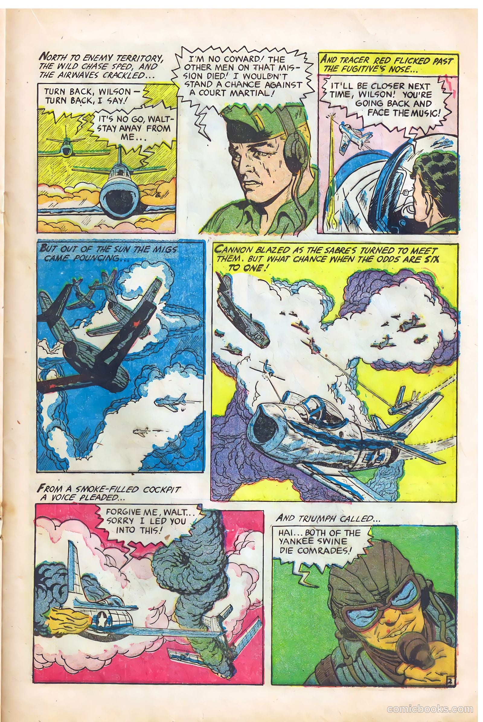 Jet Aces #3 (1952) — page 21 of 36
