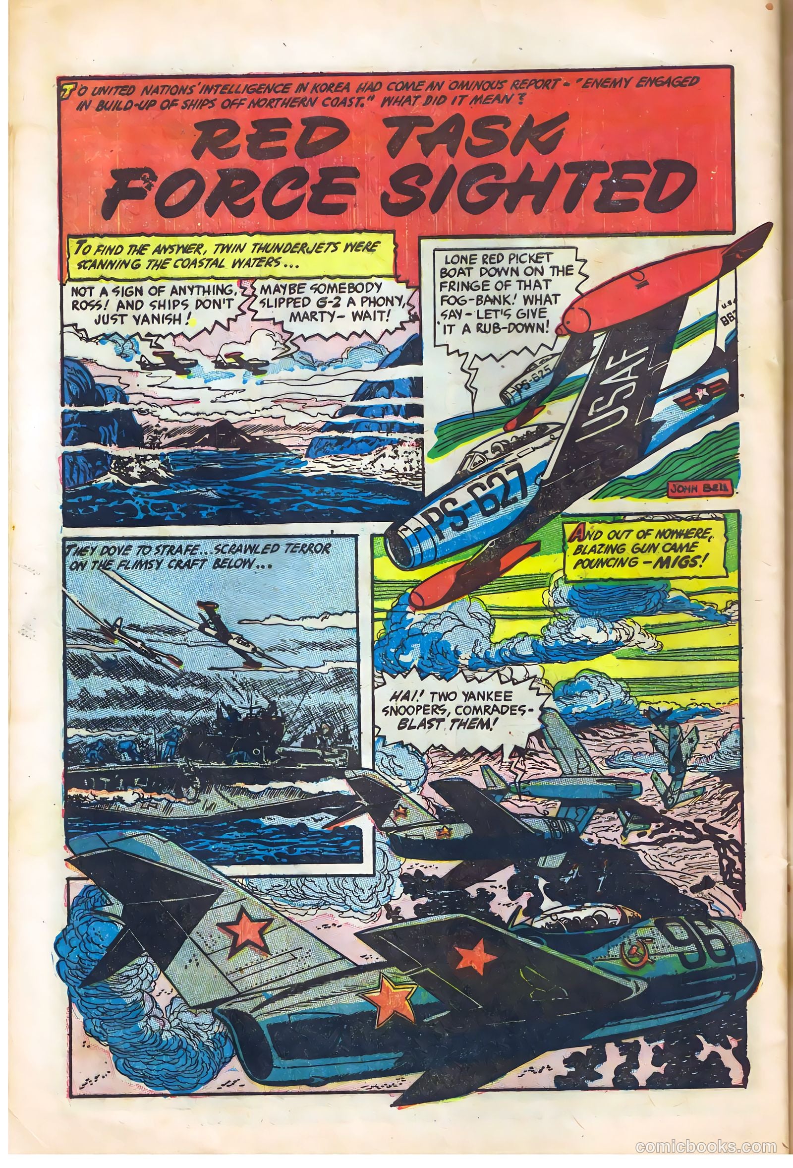 Jet Aces #3 (1952) — page 28 of 36