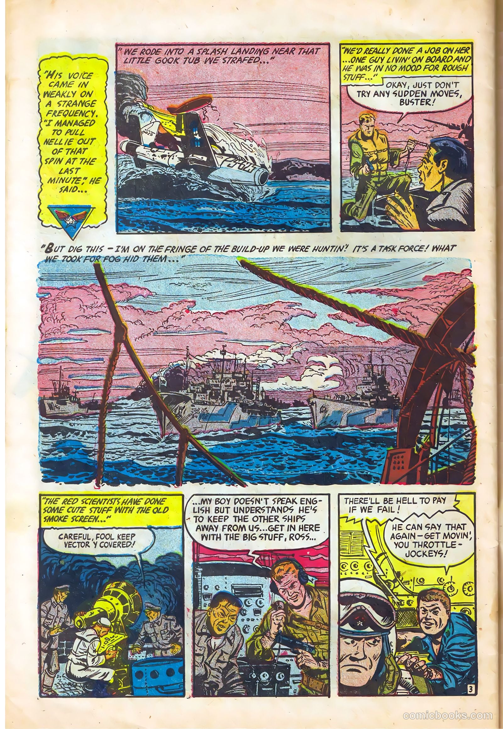 Jet Aces #3 (1952) — page 30 of 36