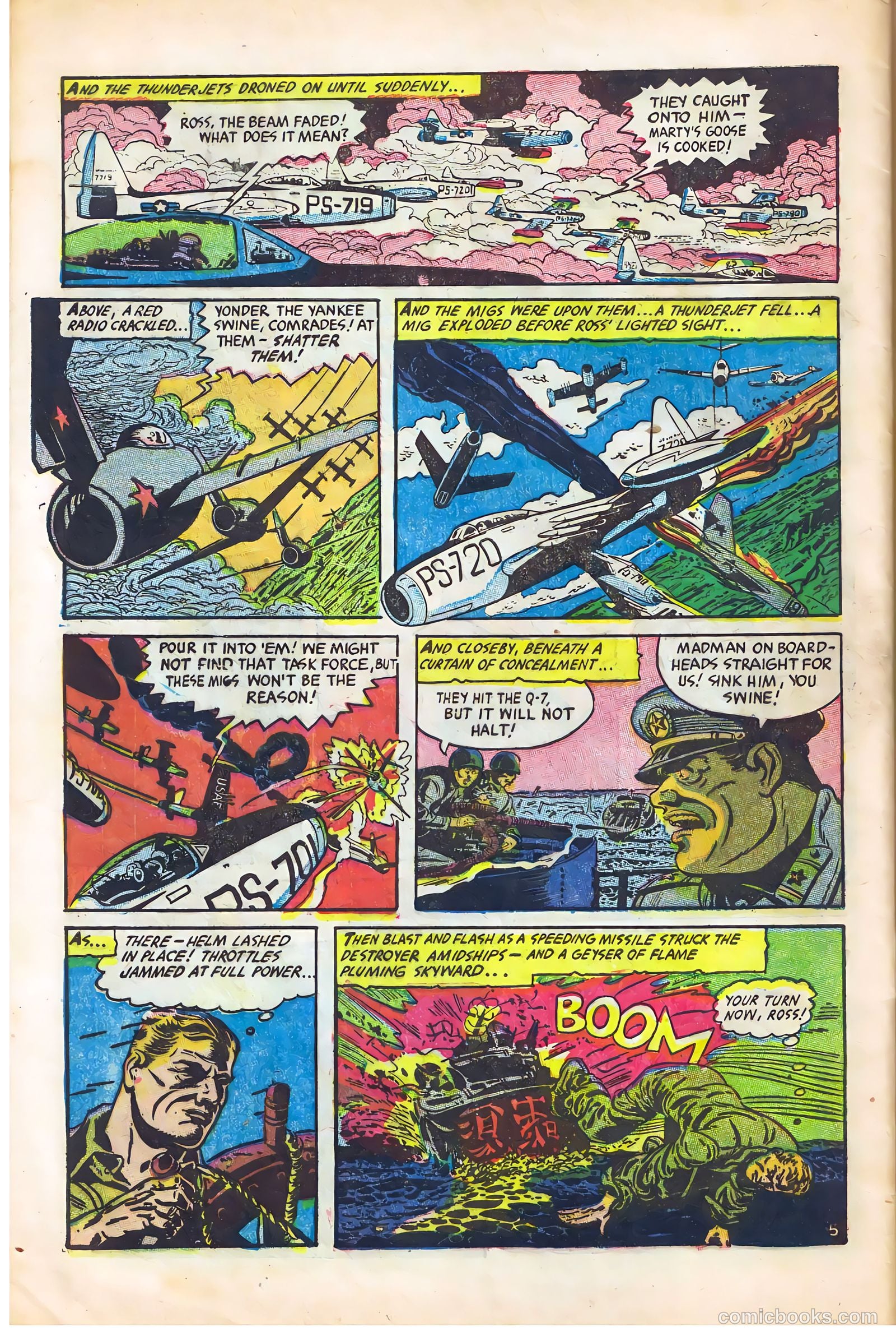 Jet Aces #3 (1952) — page 32 of 36