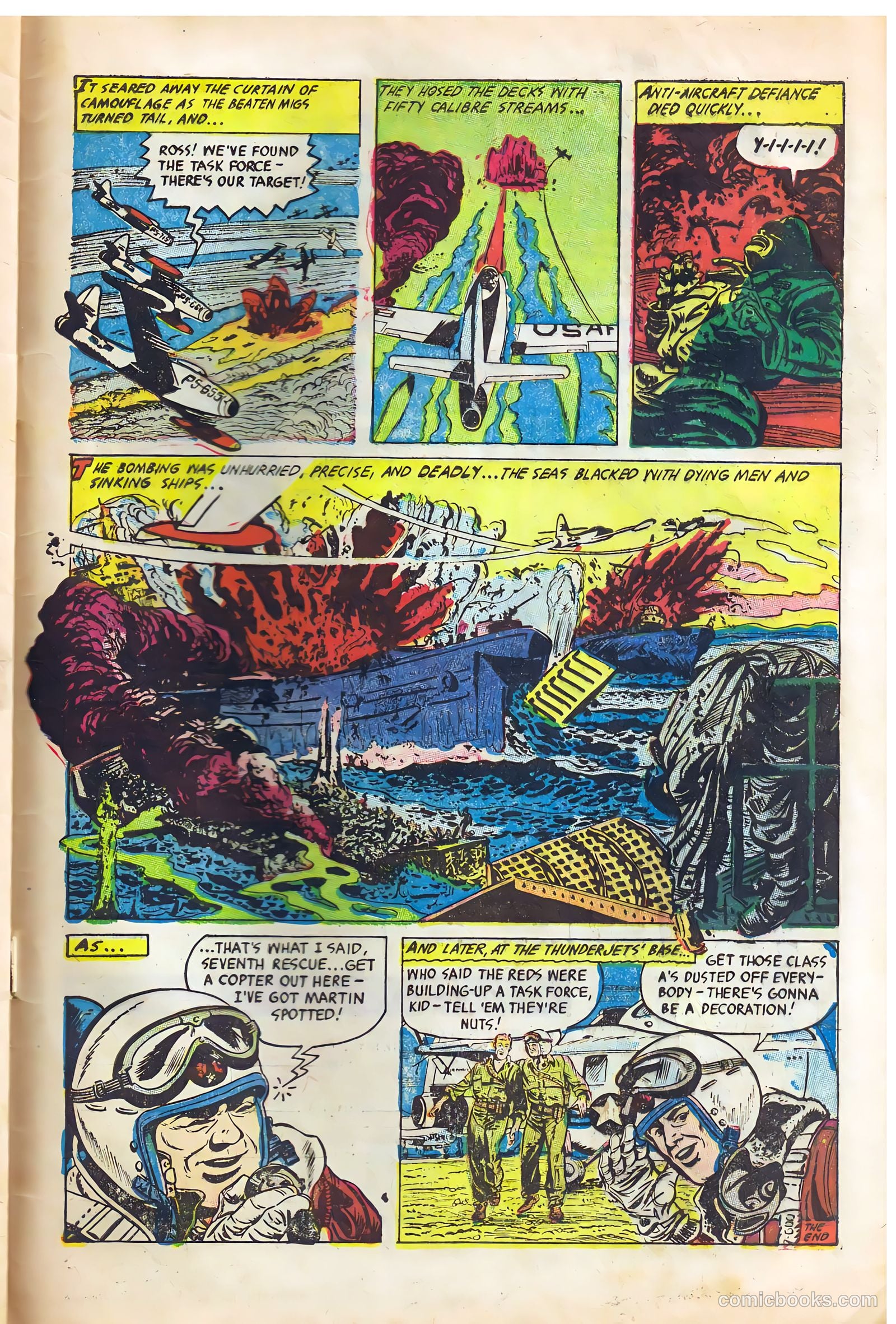 Jet Aces #3 (1952) — page 33 of 36