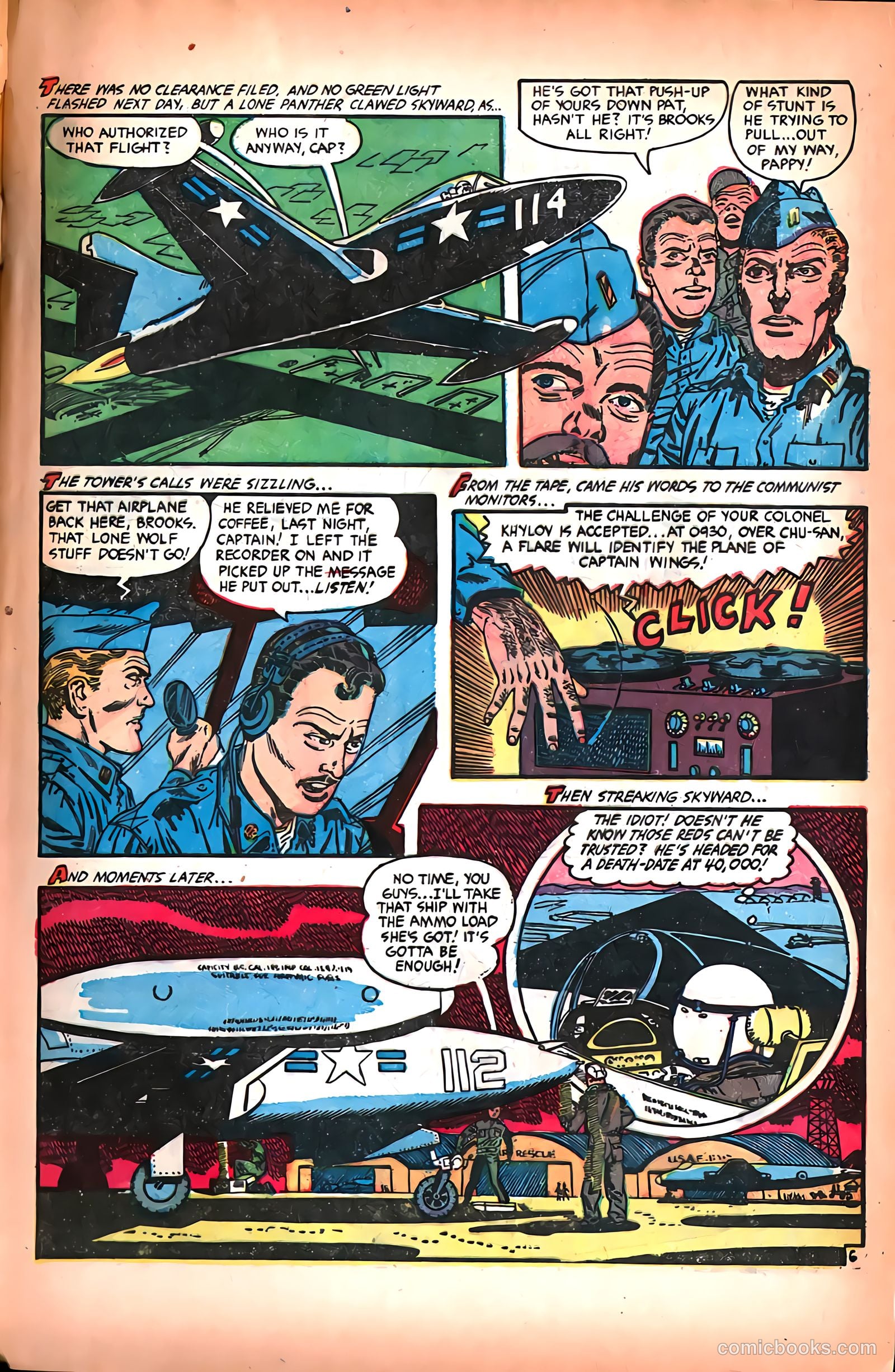 Jet Aces #4 (1953) — page 9 of 37