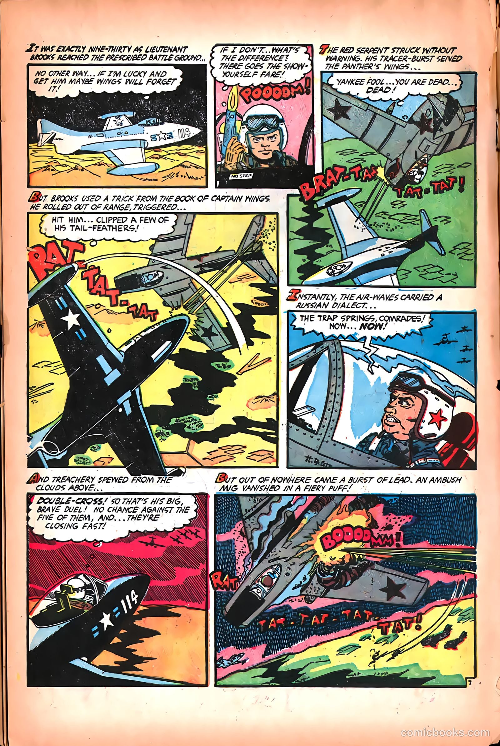 Jet Aces #4 (1953) — page 10 of 37