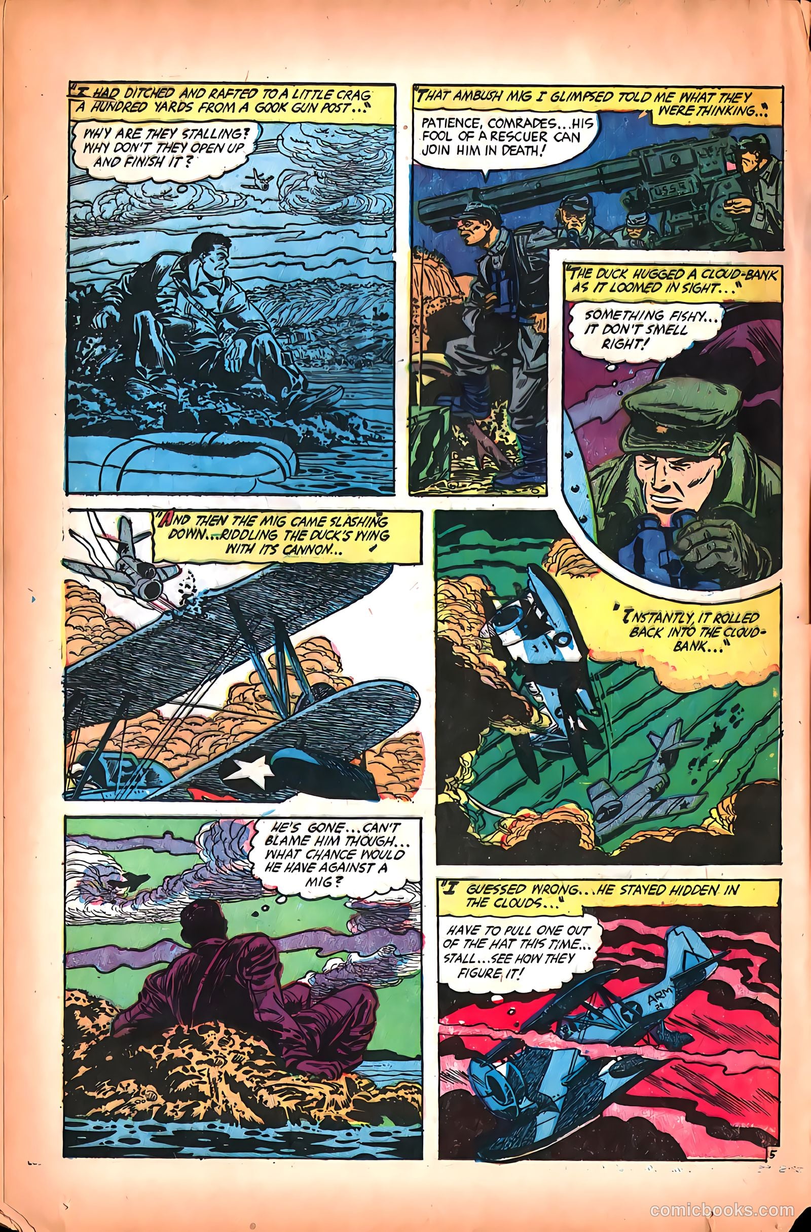 Jet Aces #4 (1953) — page 16 of 37