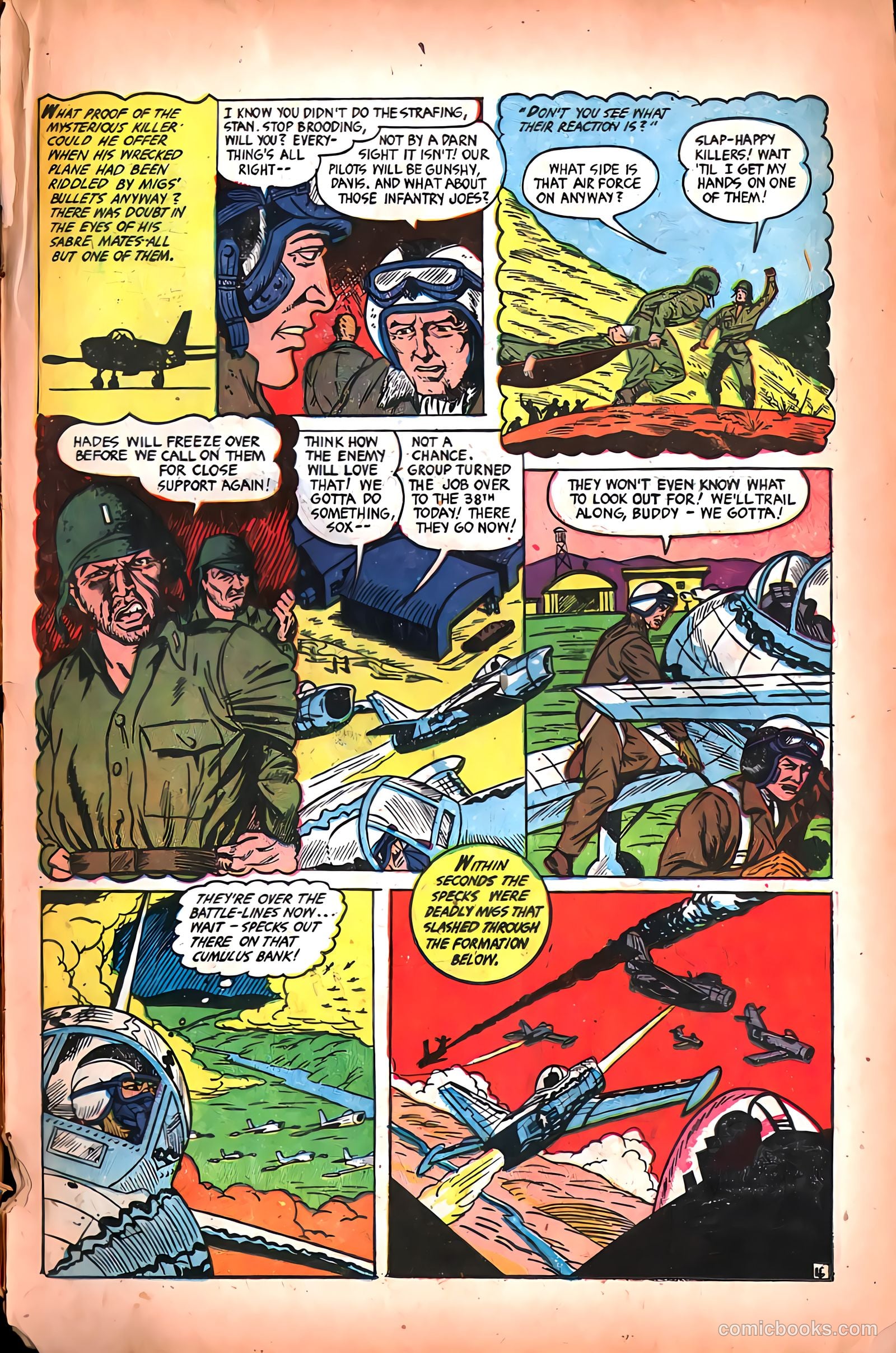 Jet Aces #4 (1953) — page 23 of 37