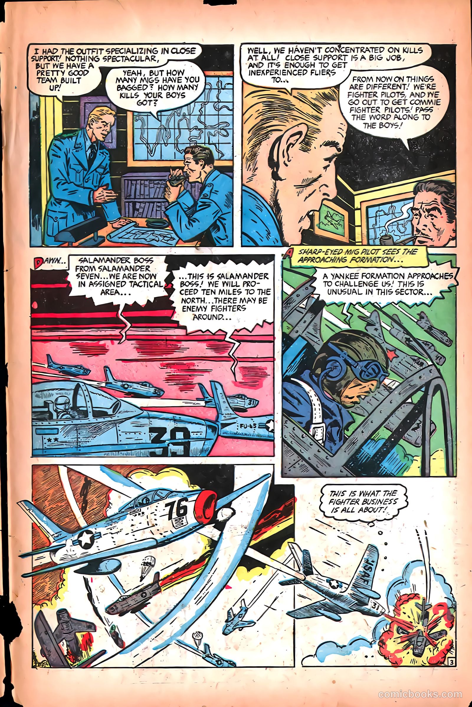 Jet Aces #4 (1953) — page 27 of 37