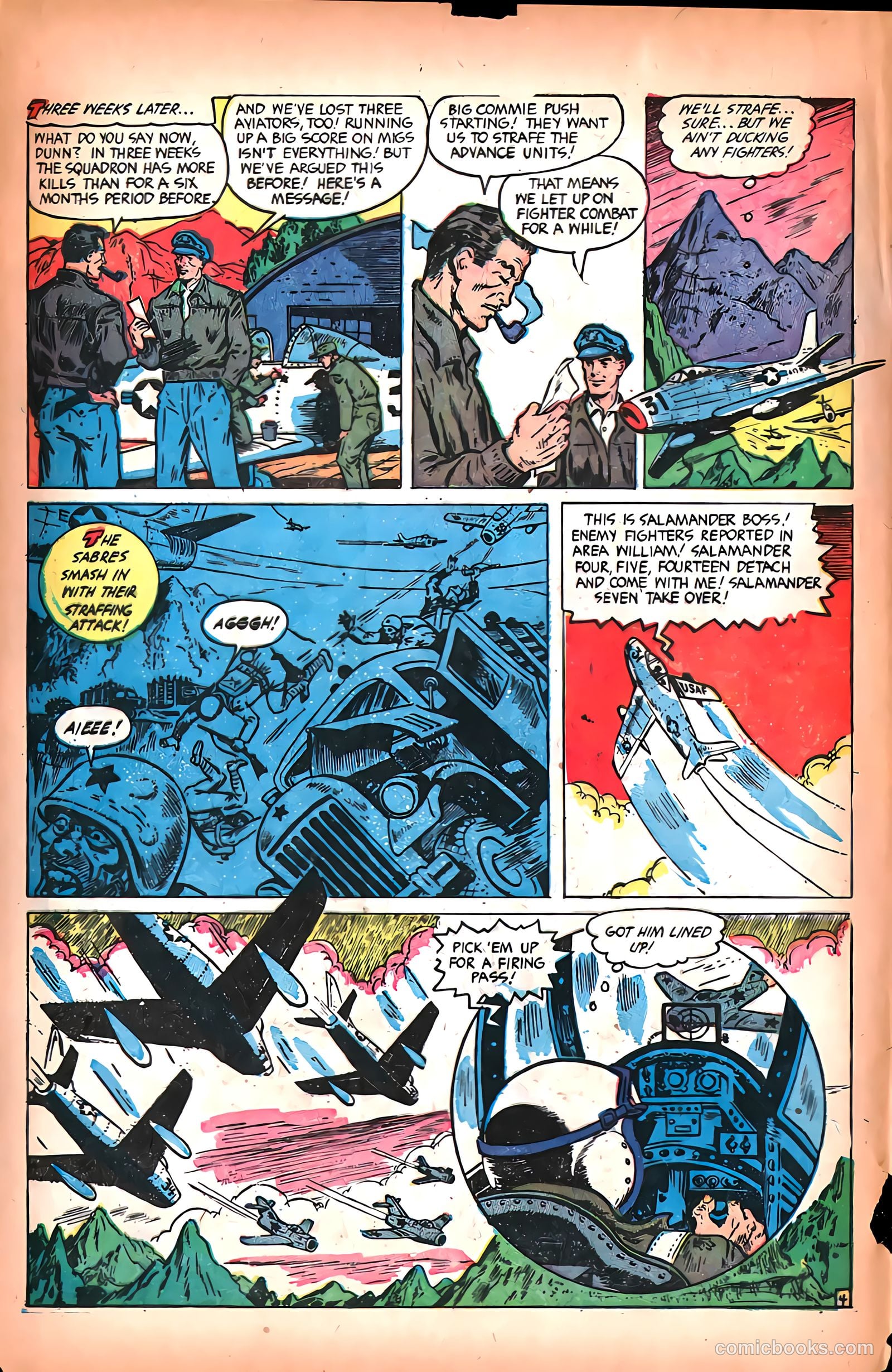 Jet Aces #4 (1953) — page 28 of 37