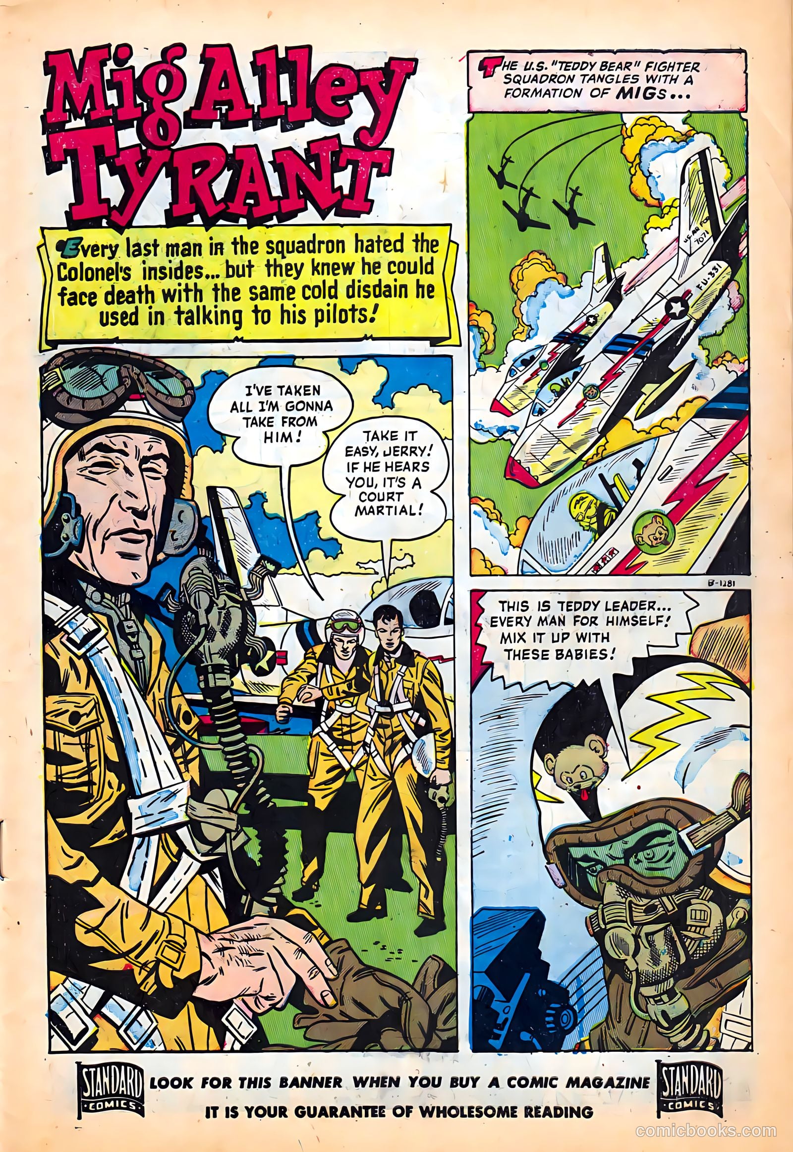 Jet Fighters #5 (1952) — page 3 of 36