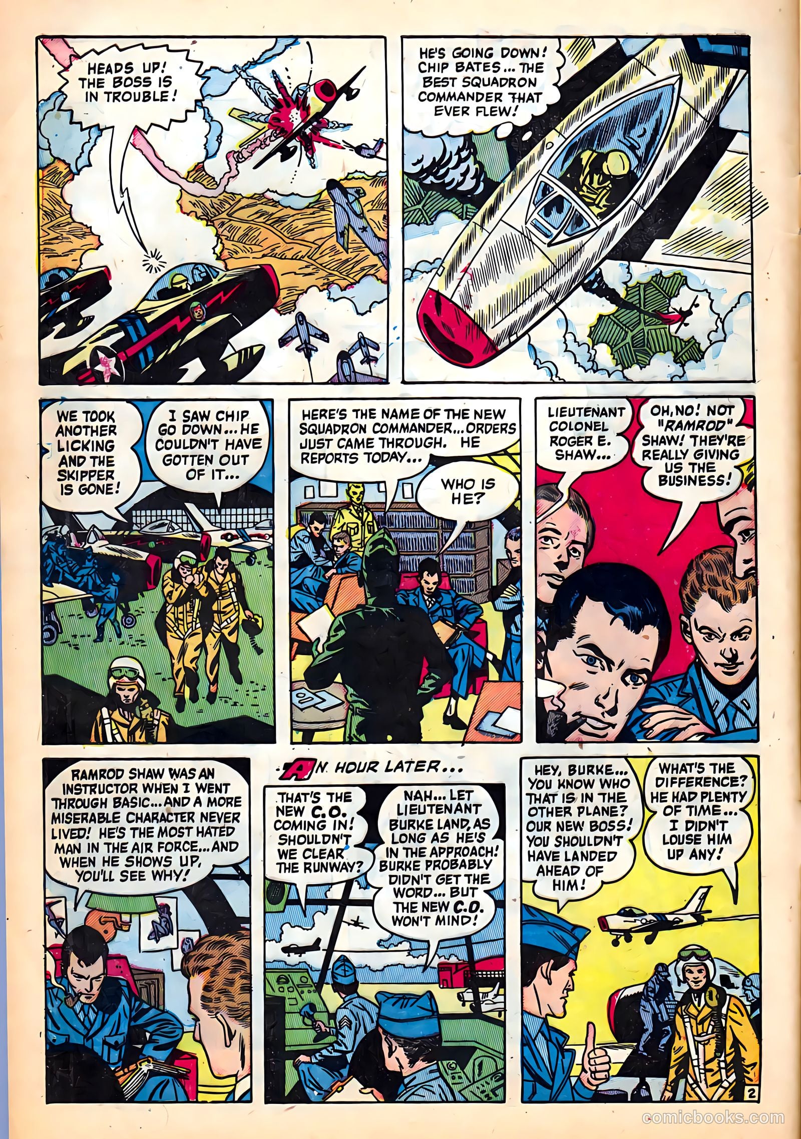 Jet Fighters #5 (1952) — page 4 of 36