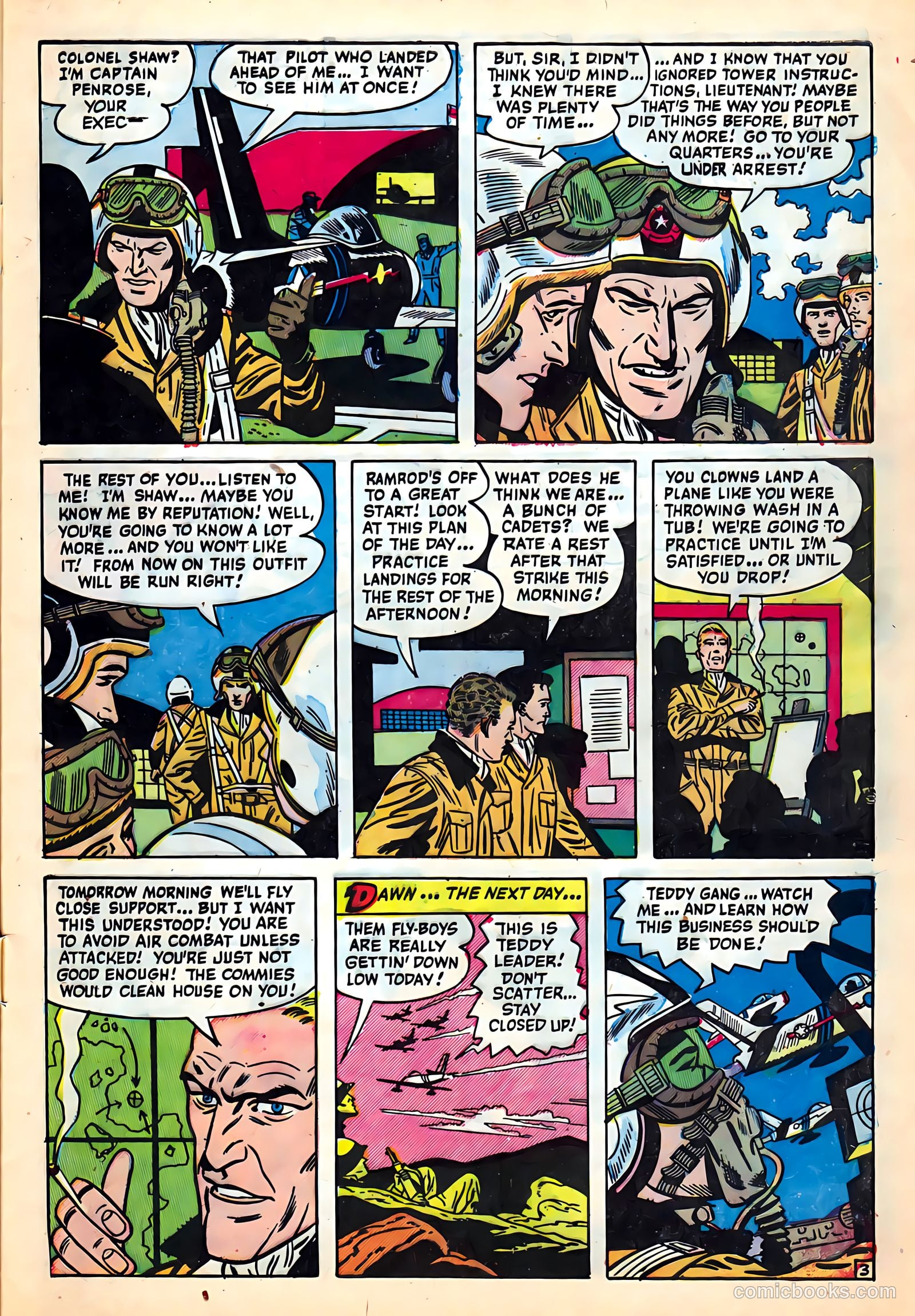 Jet Fighters #5 (1952) — page 5 of 36