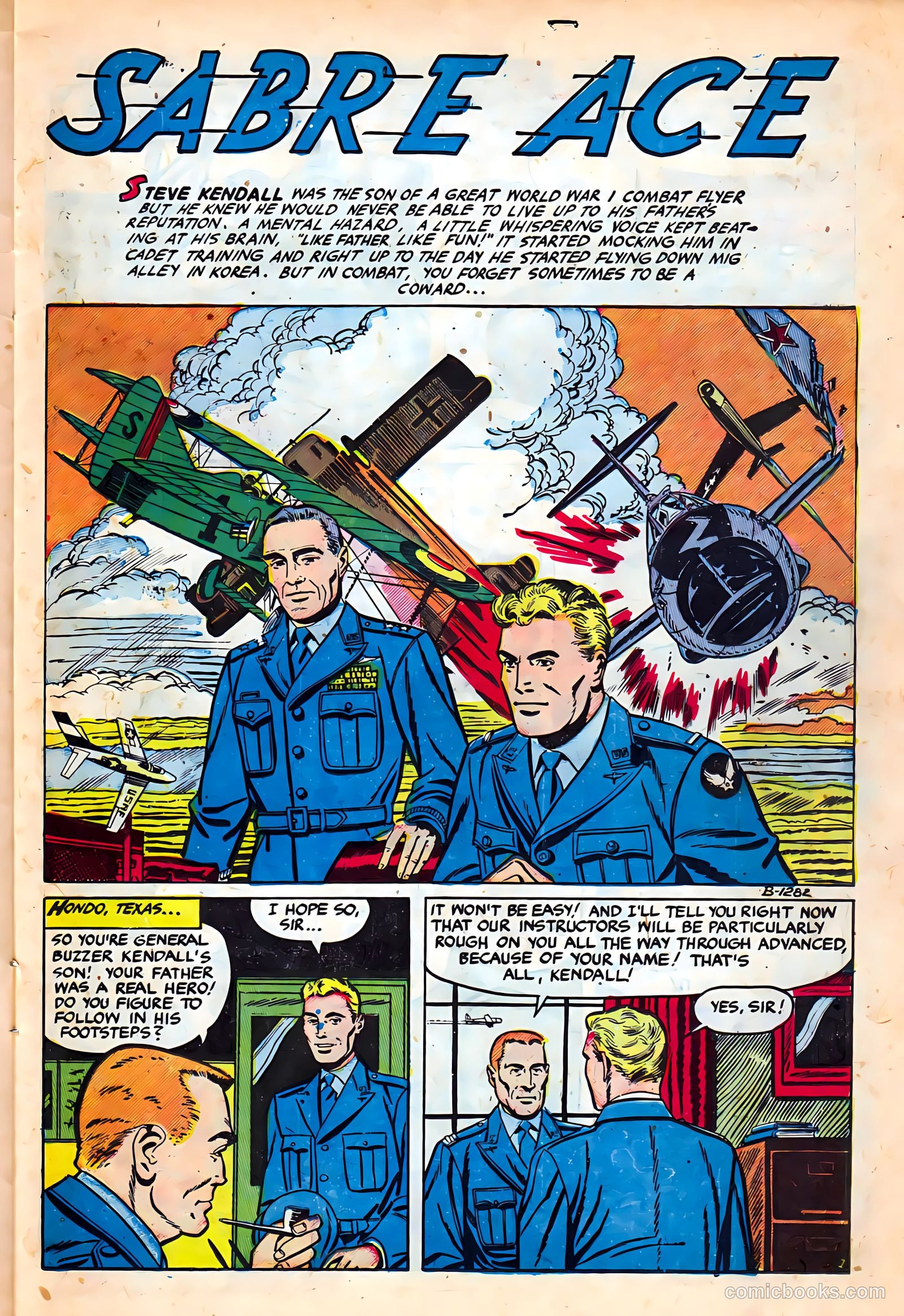 Jet Fighters #5 (1952) — page 11 of 36