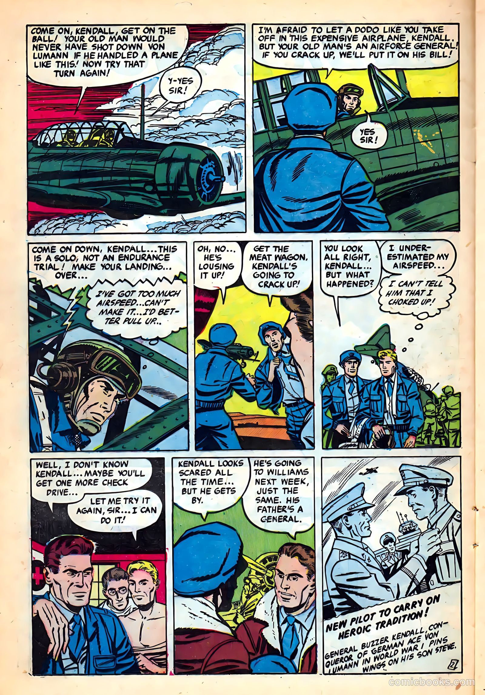 Jet Fighters #5 (1952) — page 12 of 36