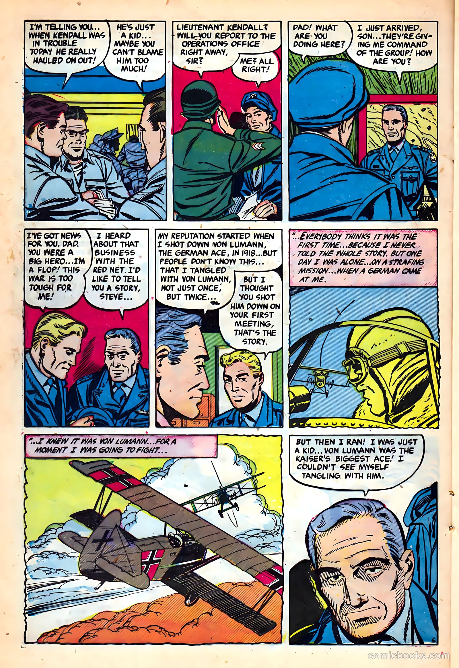 Jet Fighters #5 (1952) — page 16 of 36