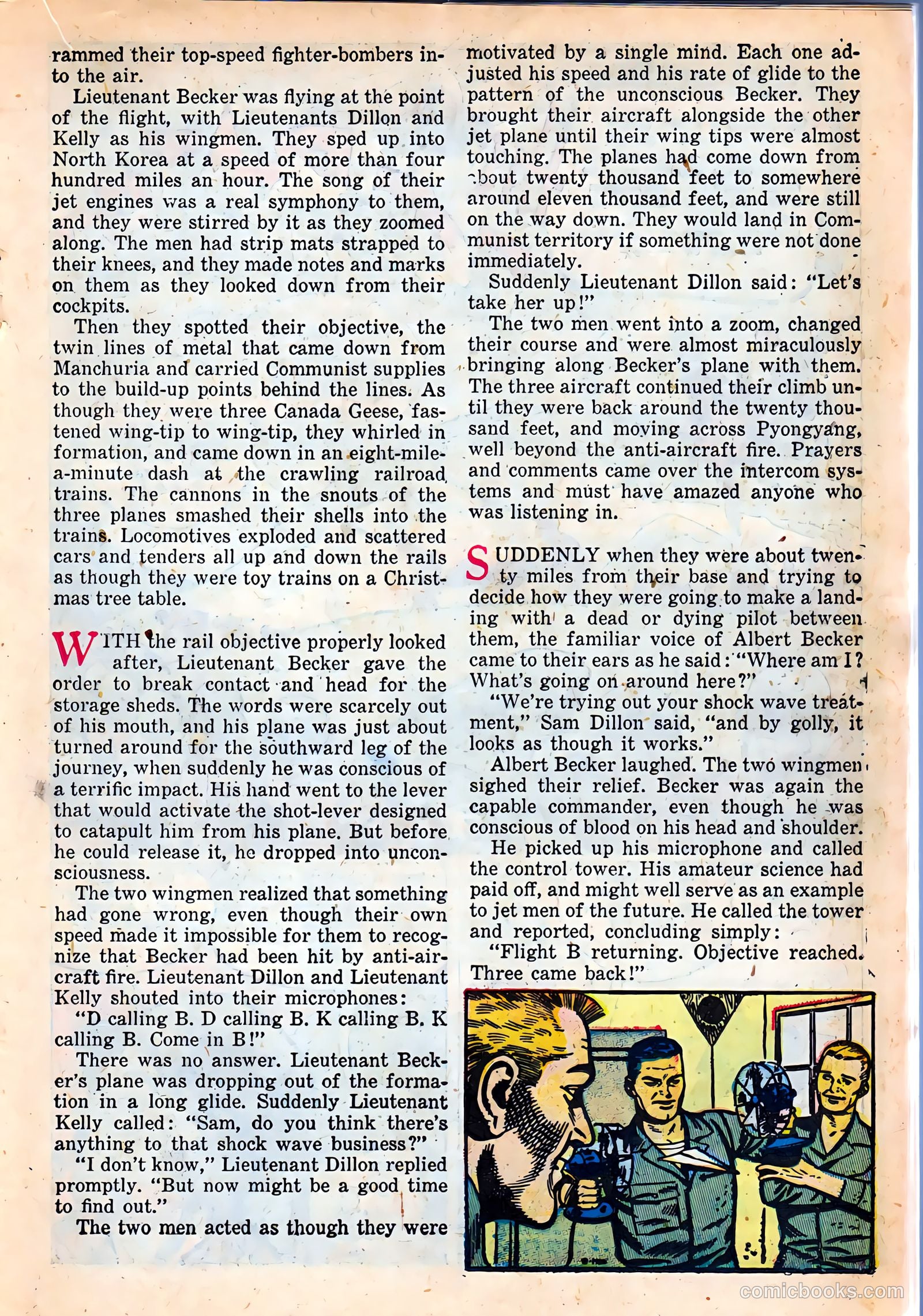 Jet Fighters #5 (1952) — page 19 of 36