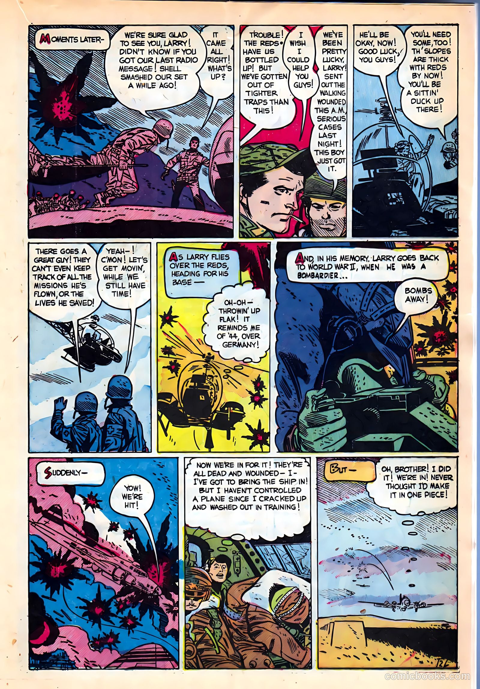 Jet Fighters #5 (1952) — page 21 of 36