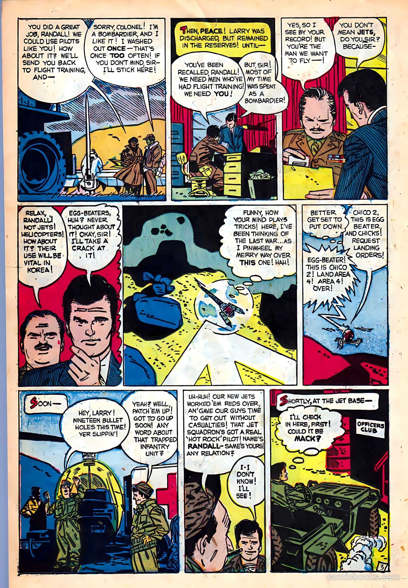 Jet Fighters #5 (1952) — page 22 of 36
