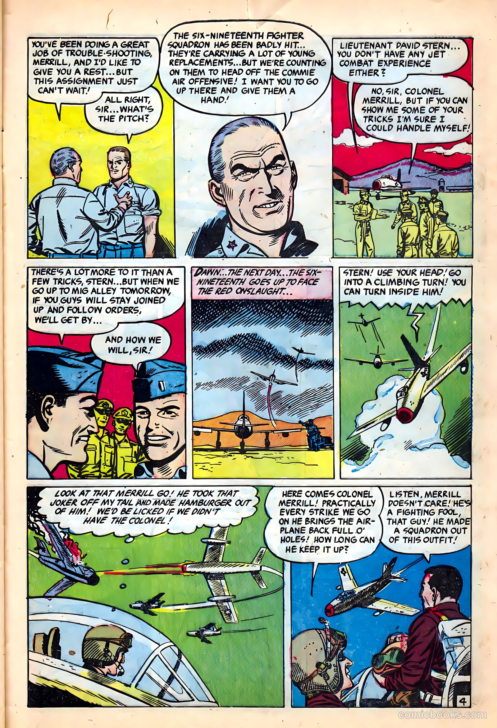 Jet Fighters #5 (1952) — page 29 of 36