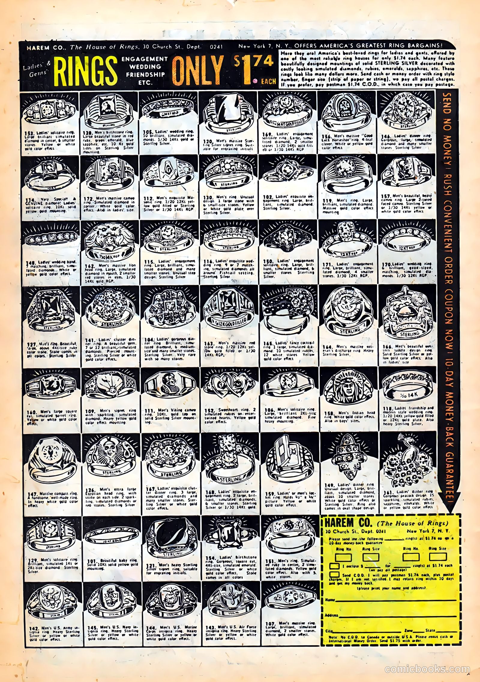 Jet Fighters #5 (1952) — page 34 of 36