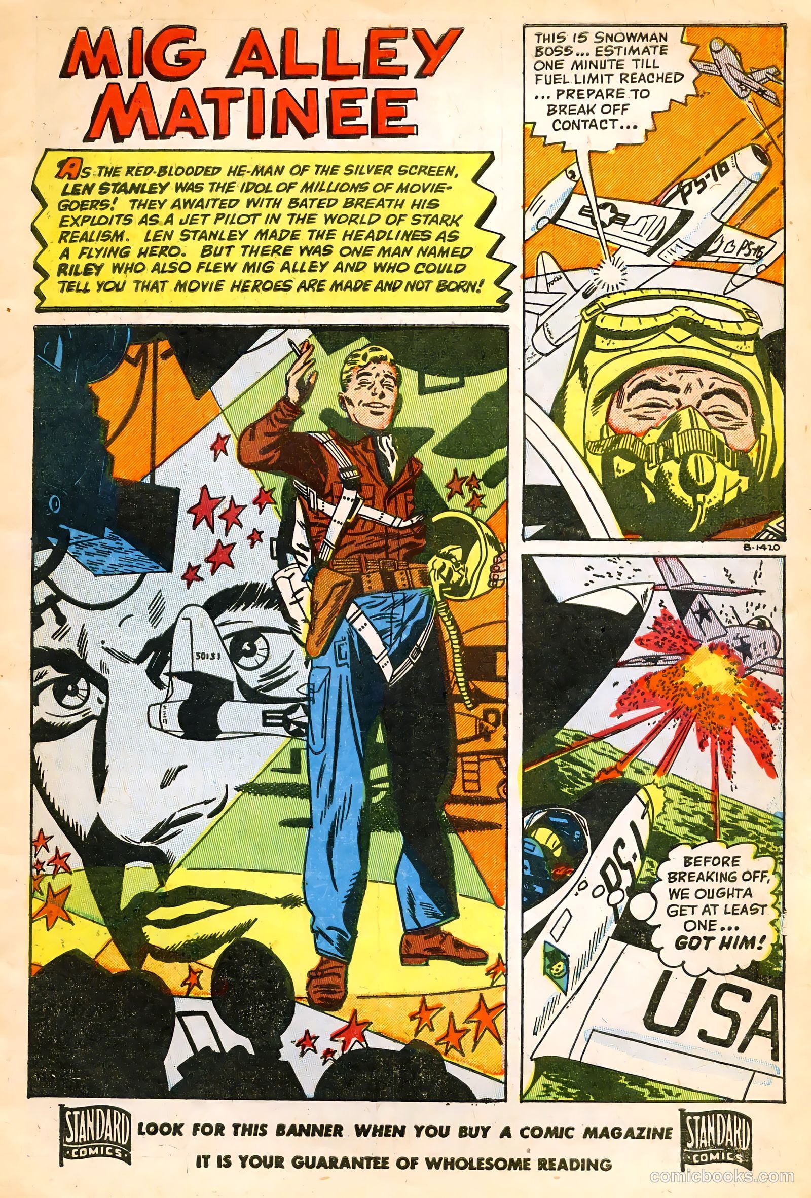 Jet Fighters #6 (1953) — page 3 of 36