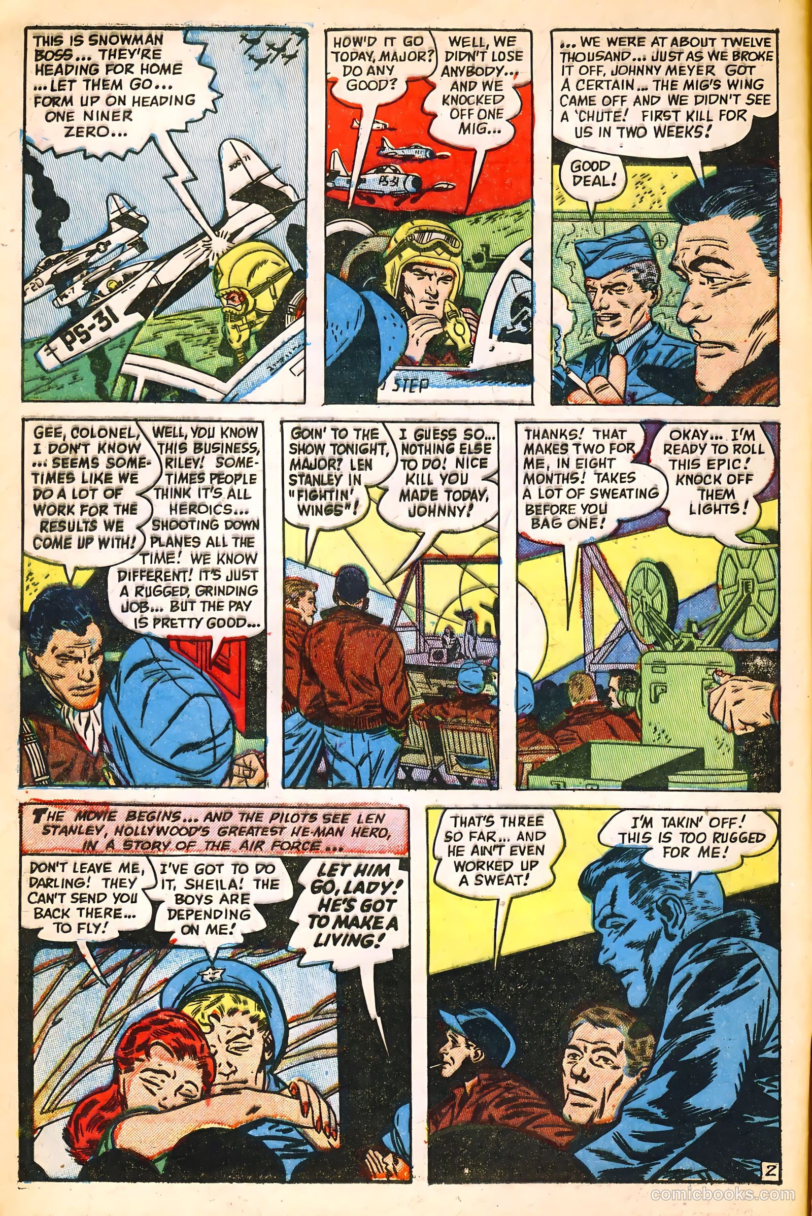 Jet Fighters #6 (1953) — page 4 of 36
