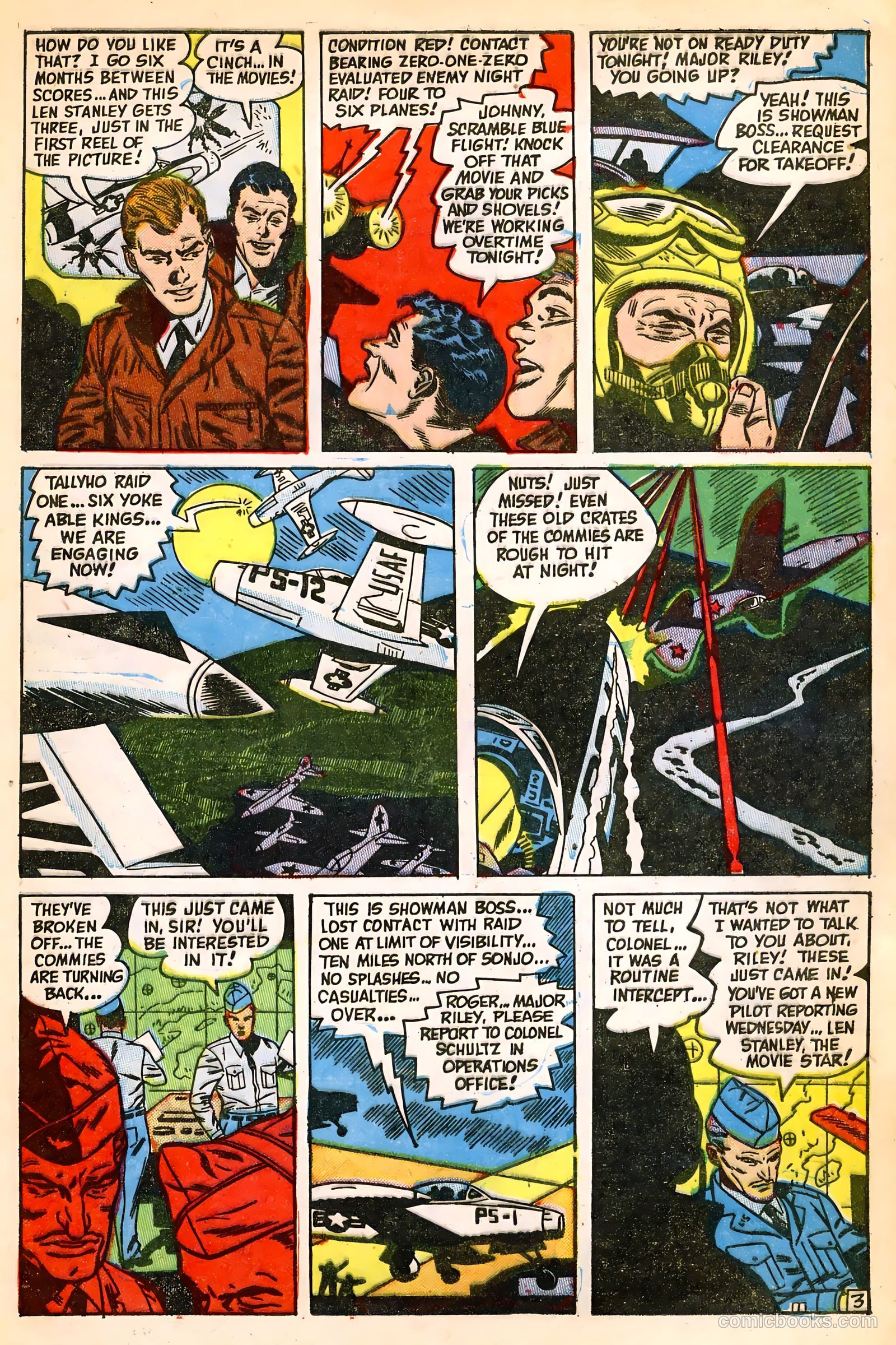 Jet Fighters #6 (1953) — page 5 of 36