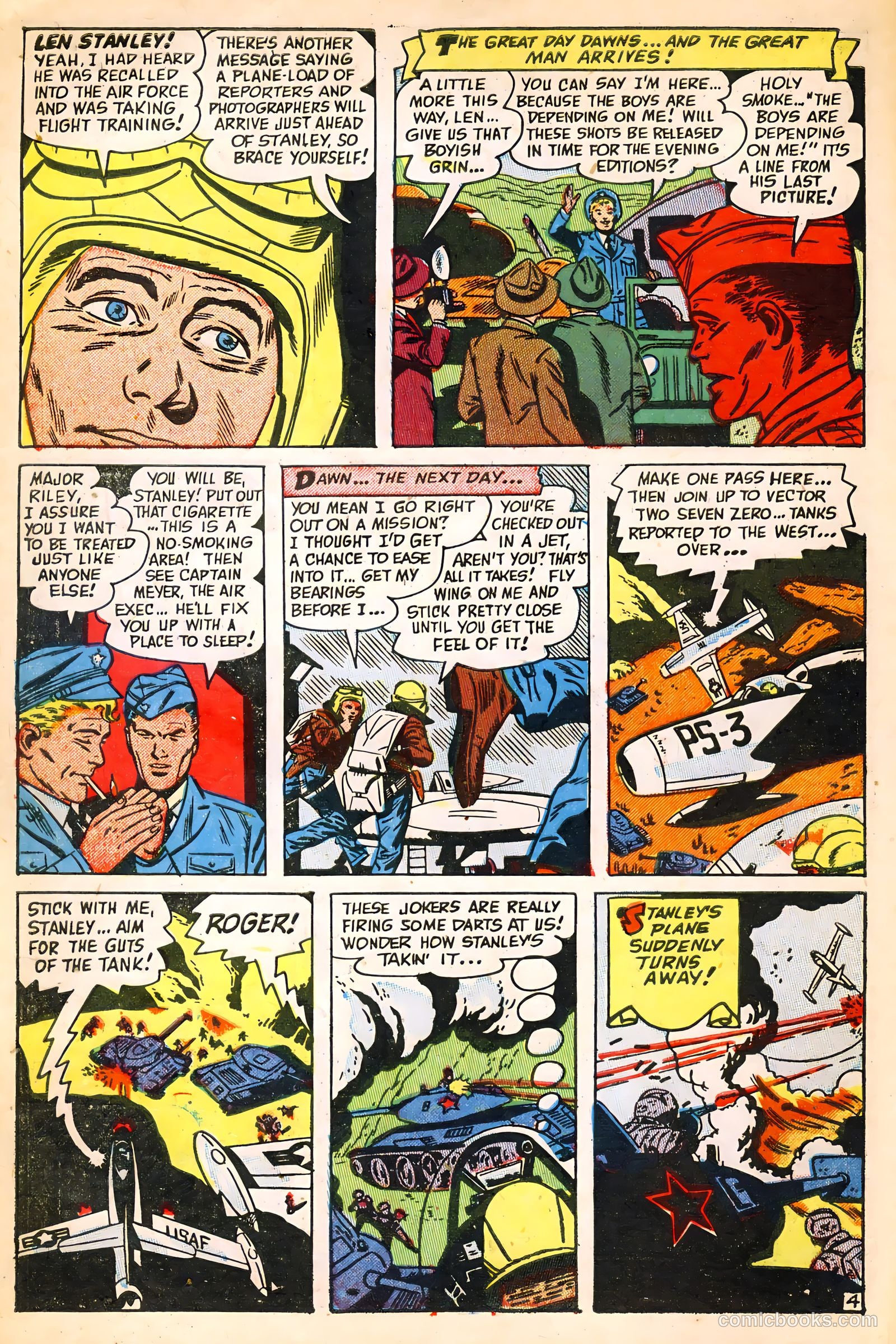 Jet Fighters #6 (1953) — page 6 of 36