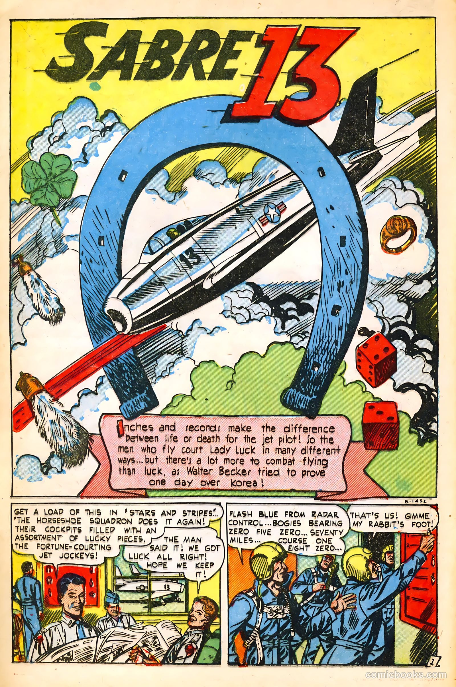 Jet Fighters #6 (1953) — page 12 of 36