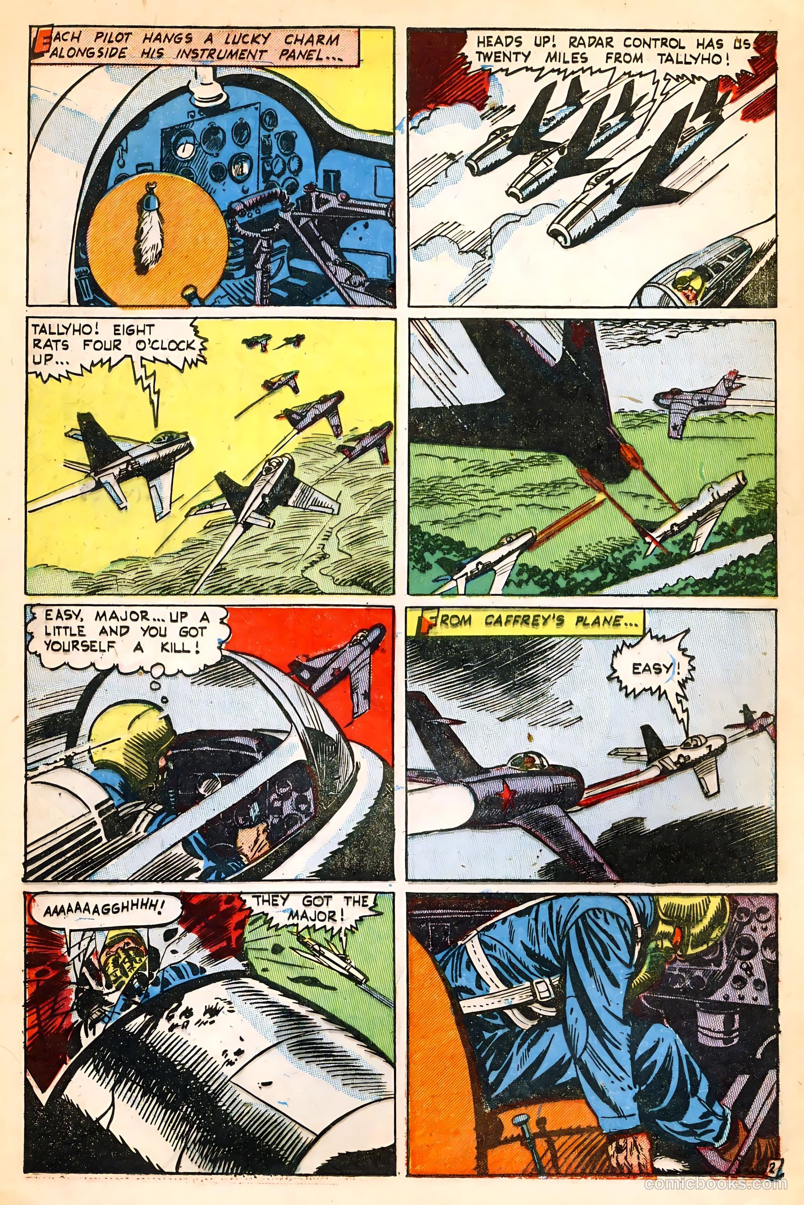 Jet Fighters #6 (1953) — page 13 of 36